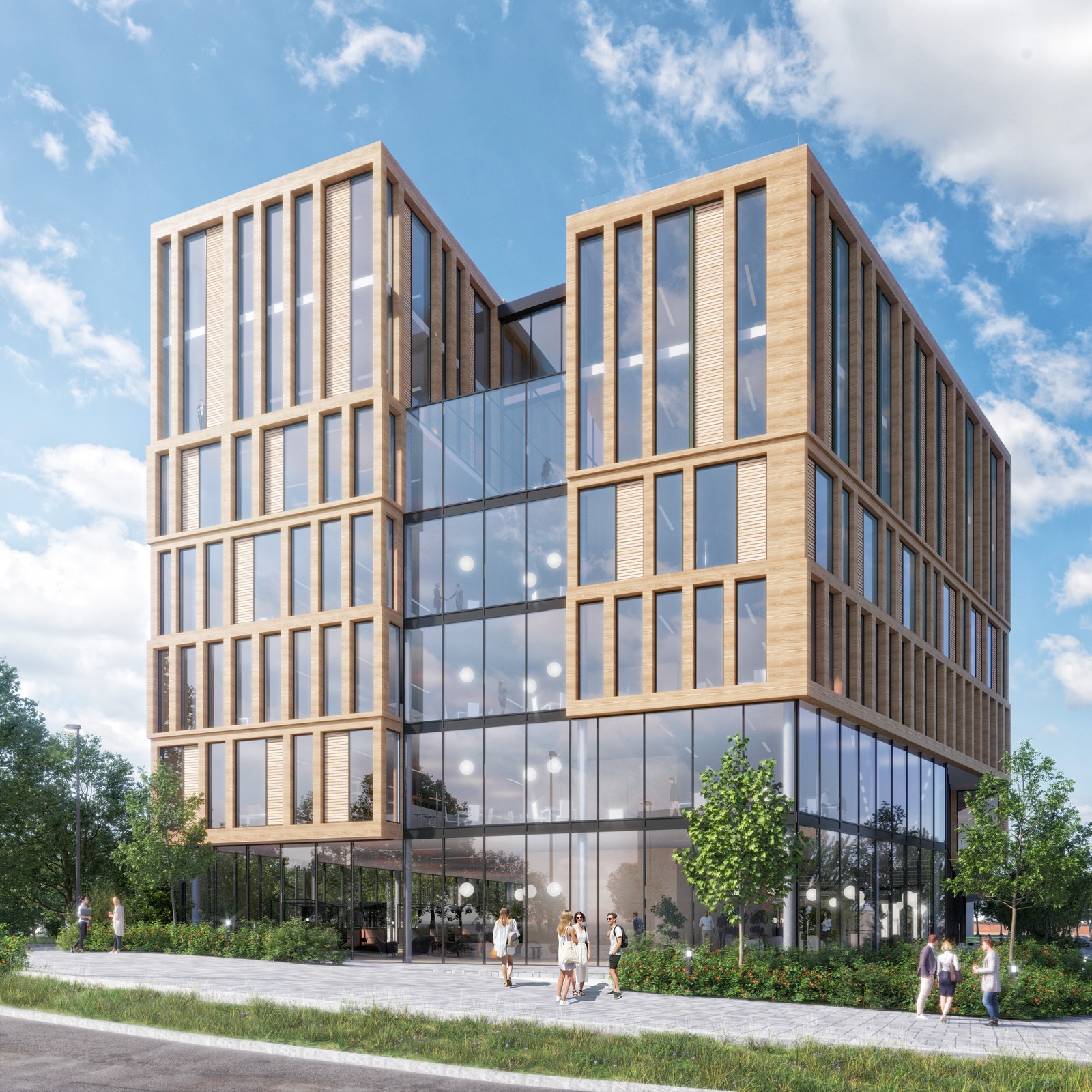 Flott eksponering mot Refstadveien og Riksvei 4 Galleribilde