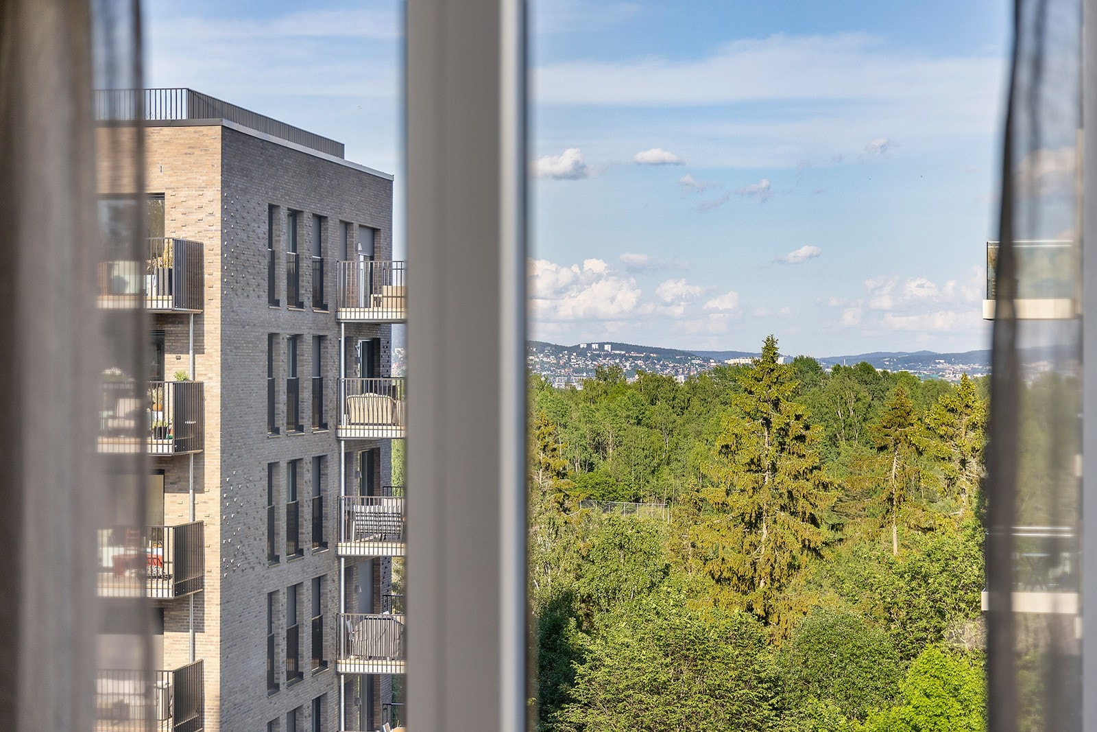 Utsikt fra soverommet Galleribilde