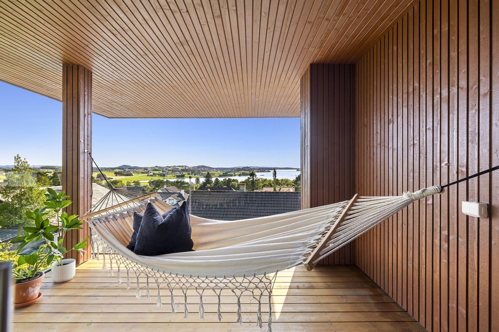 Balkong utenfor hovedsoverom Galleribilde