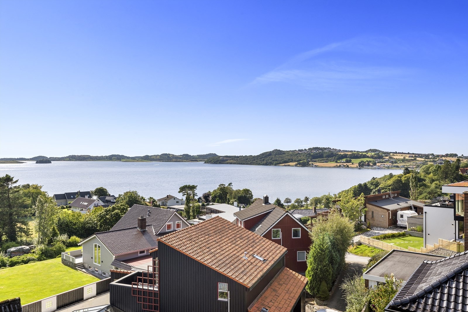 Utsikt fra balkong i øverste etasje Galleribilde