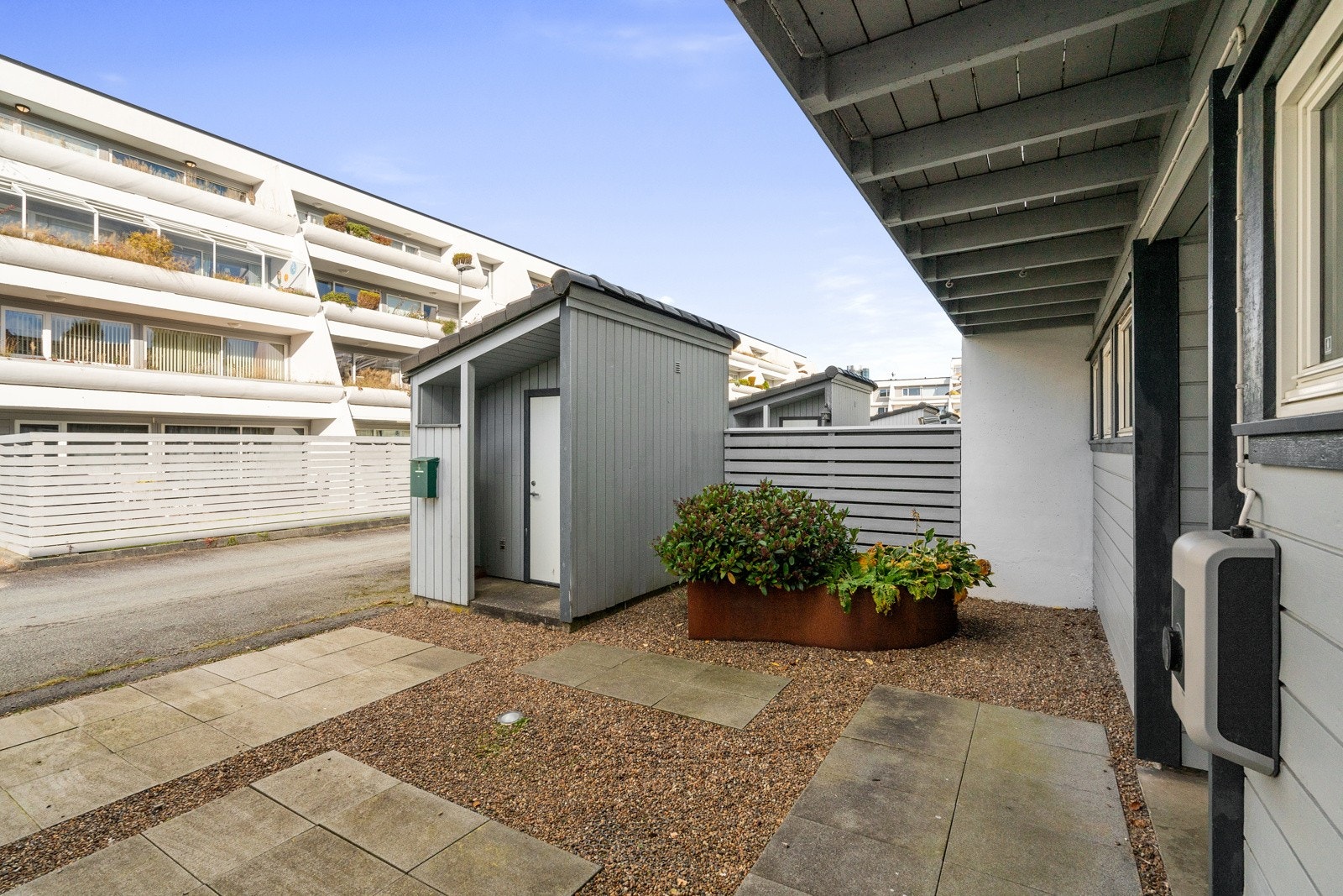 Det er også en praktisk utvendig bod på 5 kvm. Galleribilde