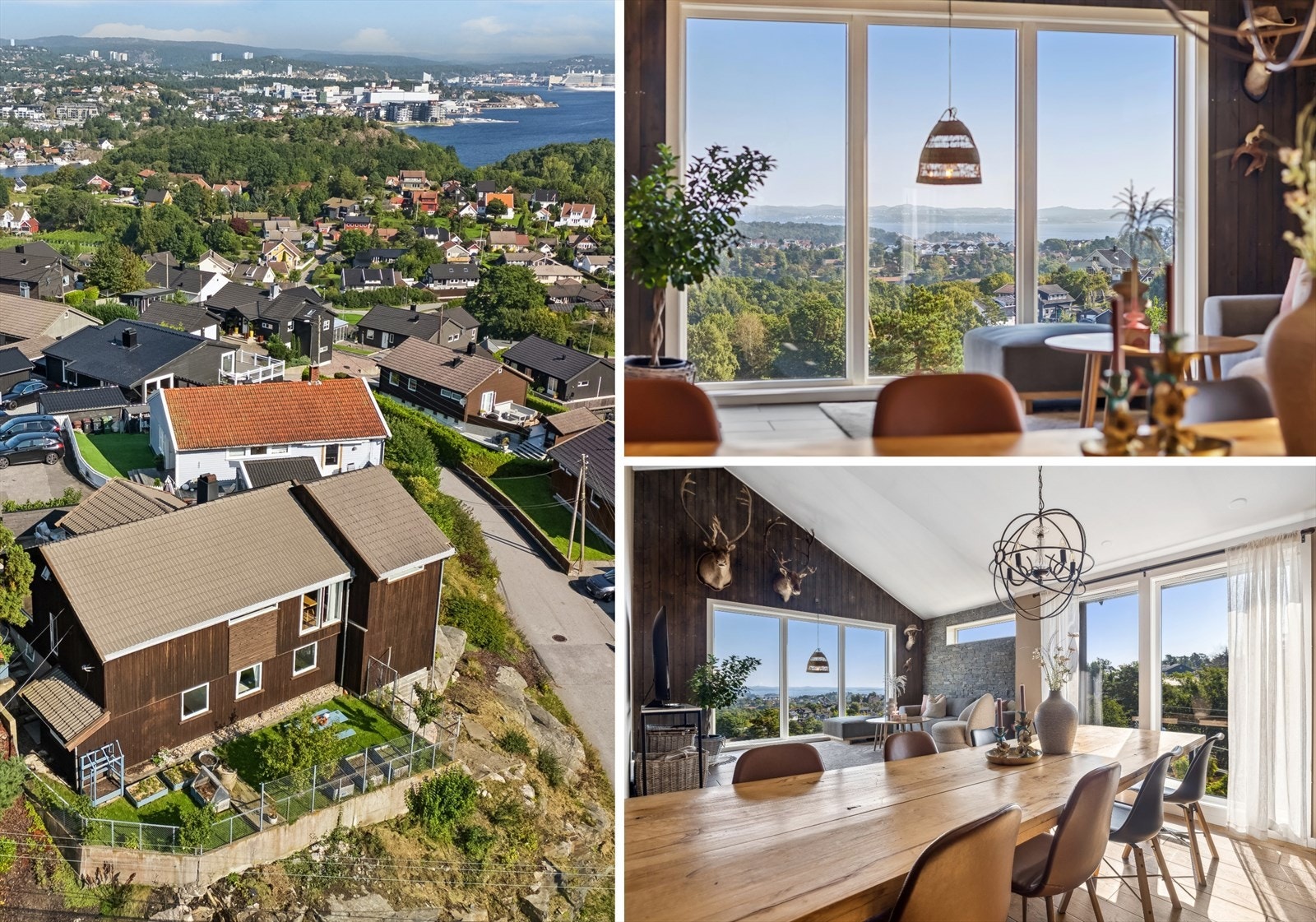 Velkommen til Voieåsen 28, en god enebolig med panoramautsikt og særdeles gode solforhold Galleribilde