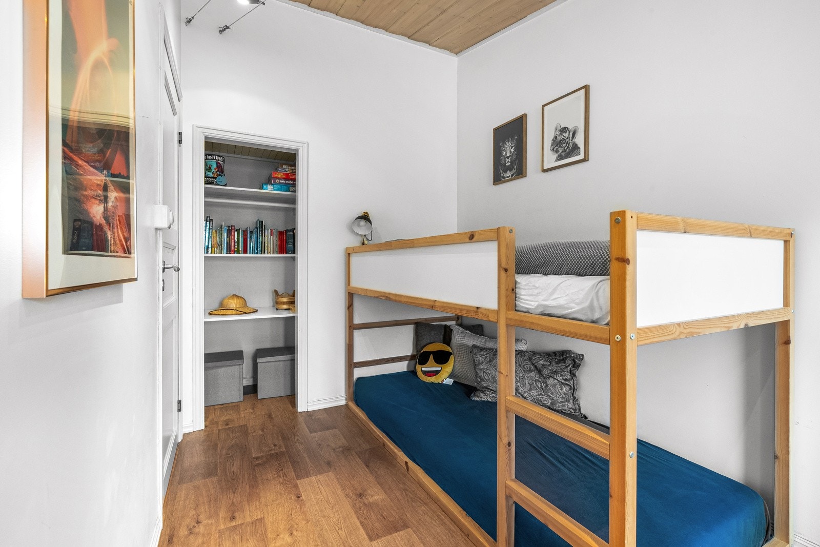 Rommet passer utmerket som gjesterom, barnerom eller kontor Galleribilde