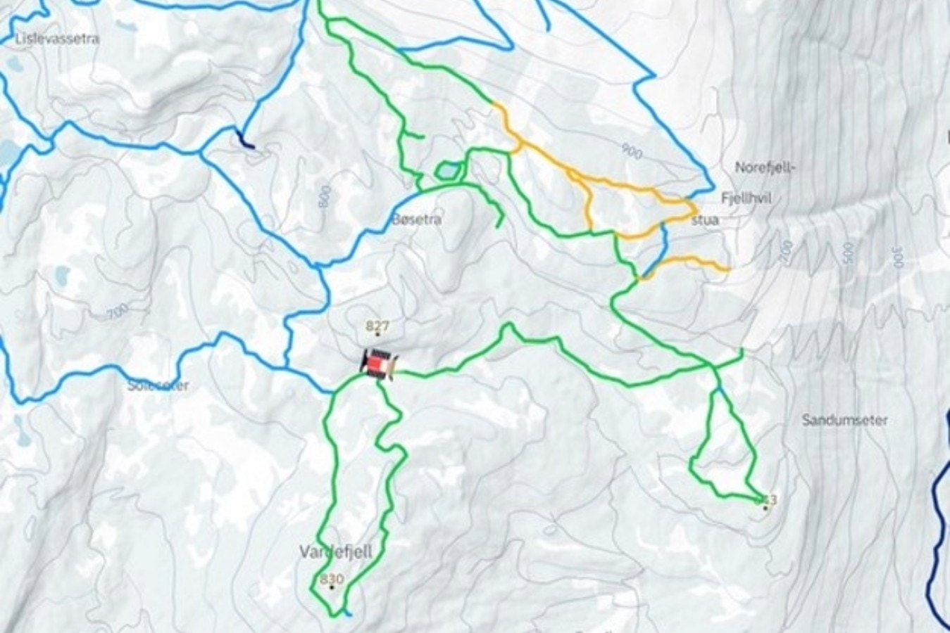 Følg tilstand på løypene på skisporet.no Galleribilde
