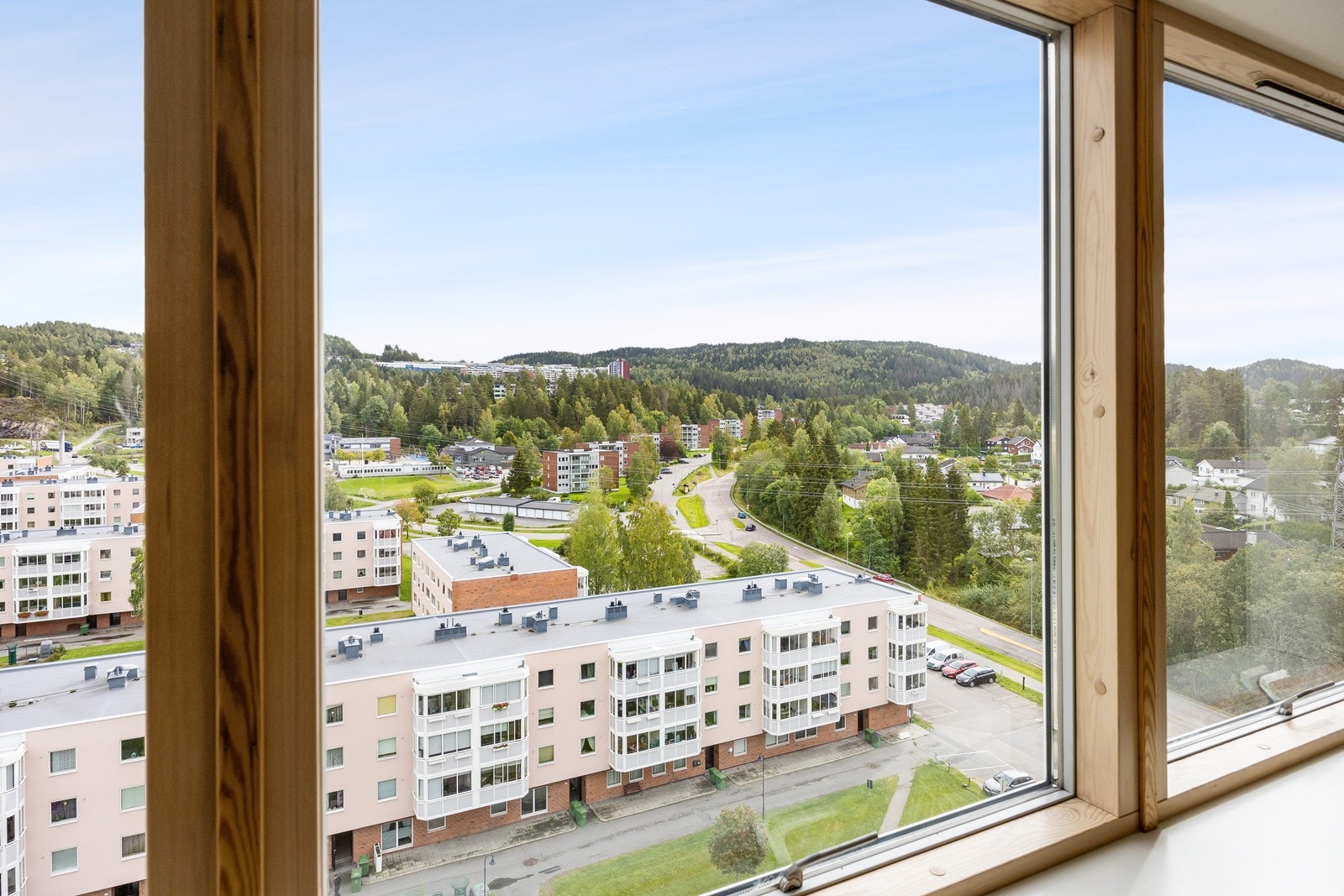 Utsikten fra leiligheten. Galleribilde