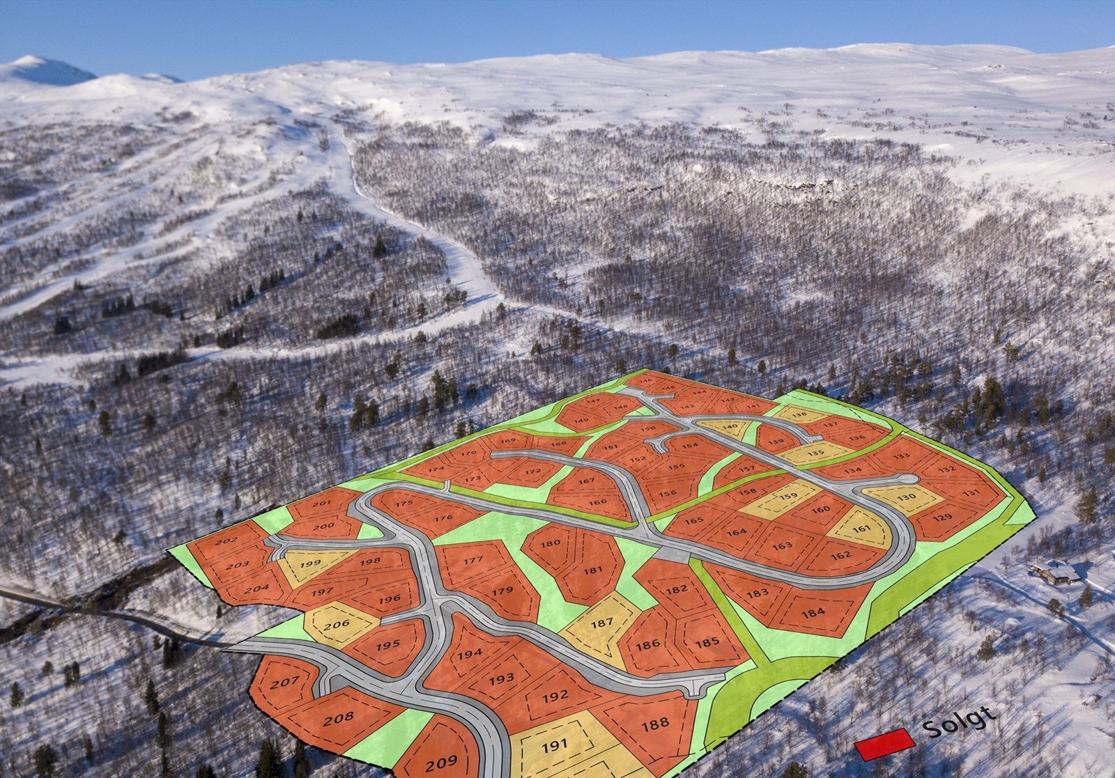 Bjorlia visualisering Galleribilde