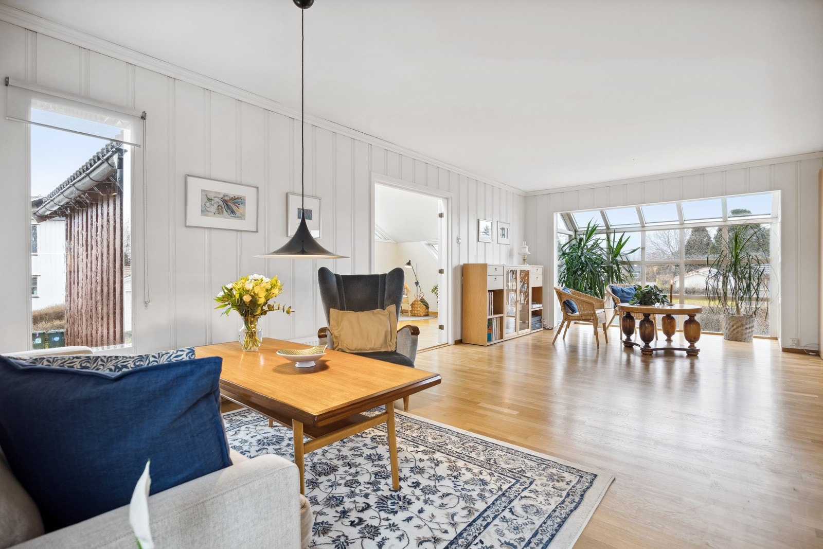 Den gode planløsningen gir godt med rom for innrening i ulike soner. Galleribilde