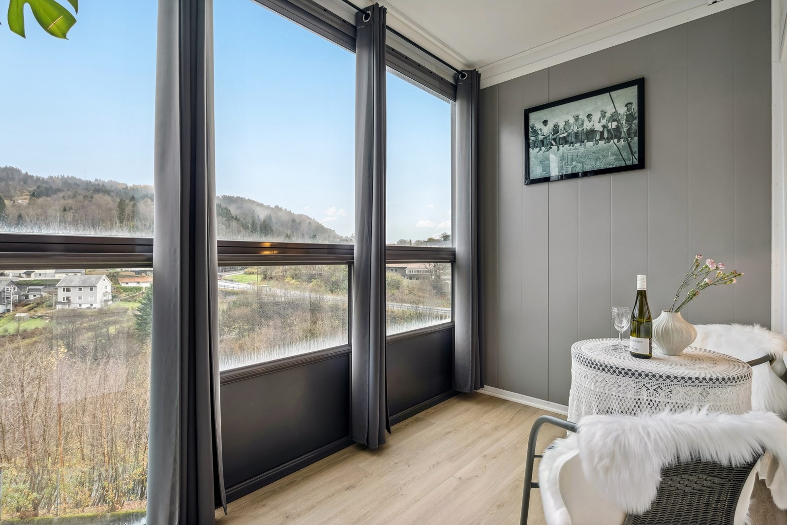 Flott fri utsikt. Galleribilde