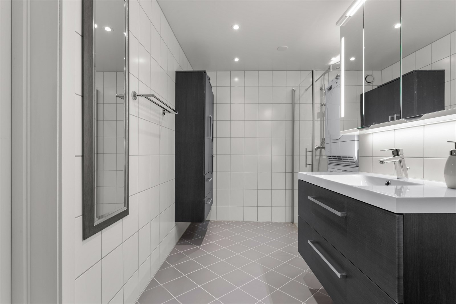 Moderne bad fra 2016 pusset opp i regi av borettslaget Galleribilde