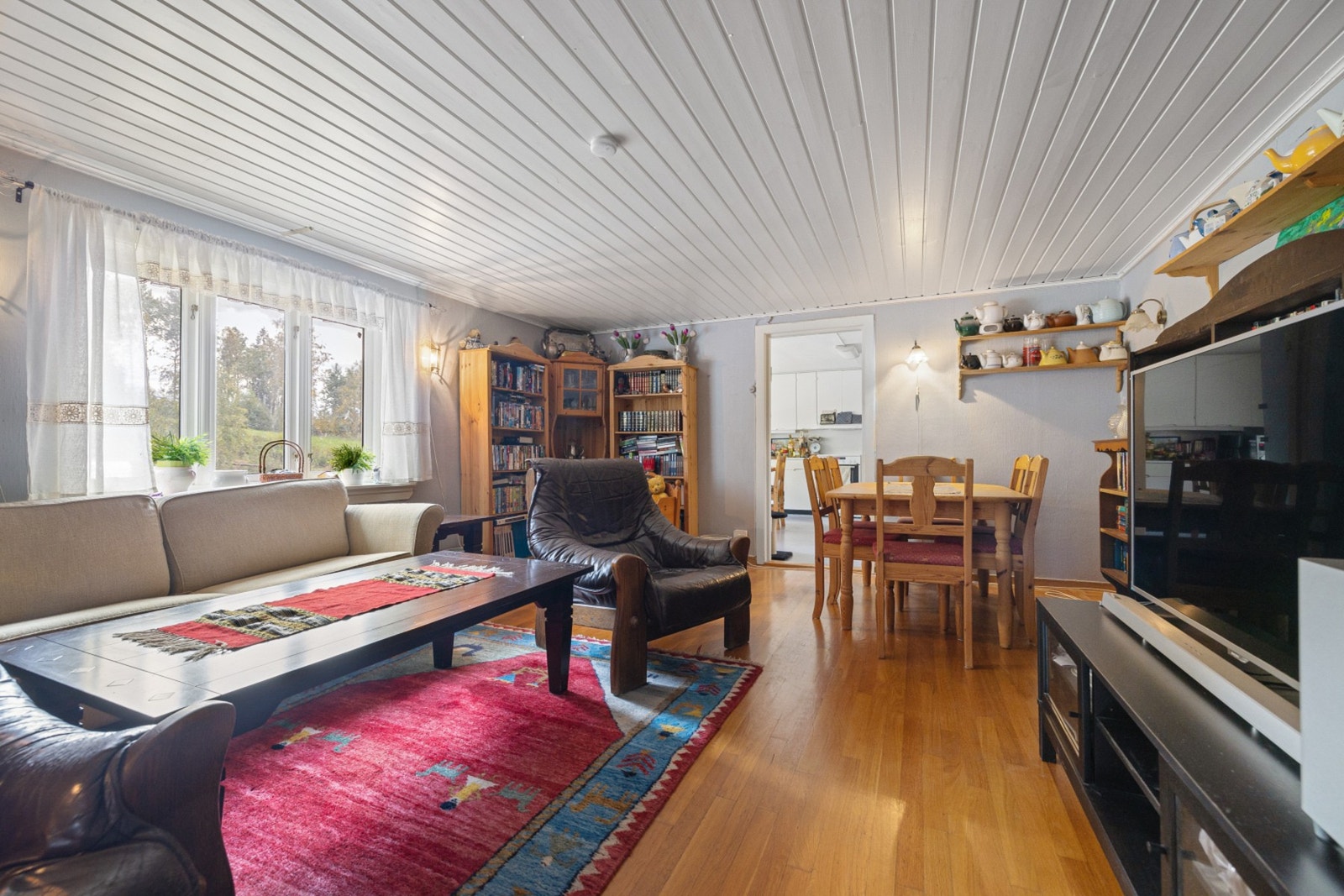 Leilighet 712 har en romslig stue med plass til flere soner. Galleribilde