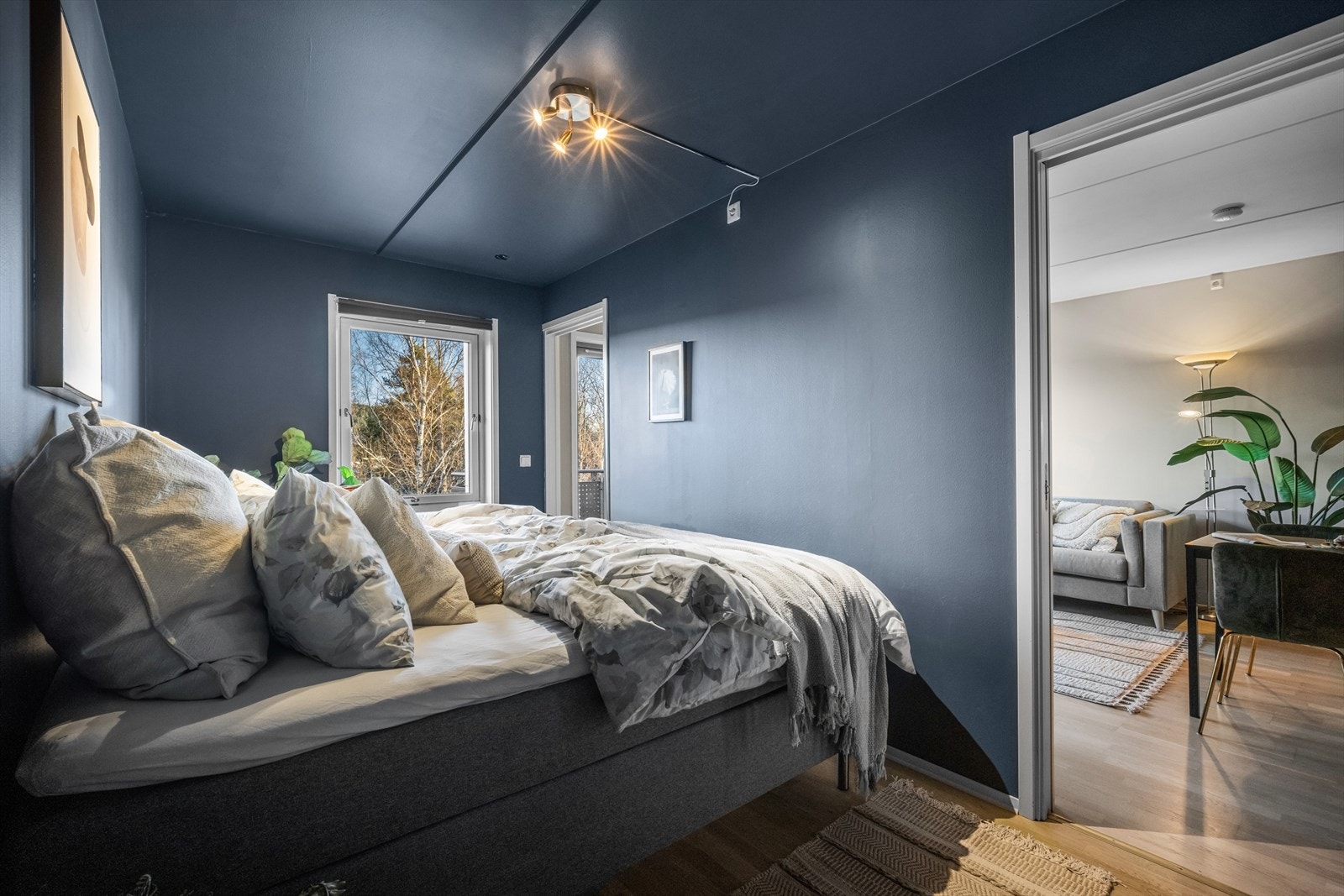 Soverommet vender mot svært rolige omgivelser. Galleribilde