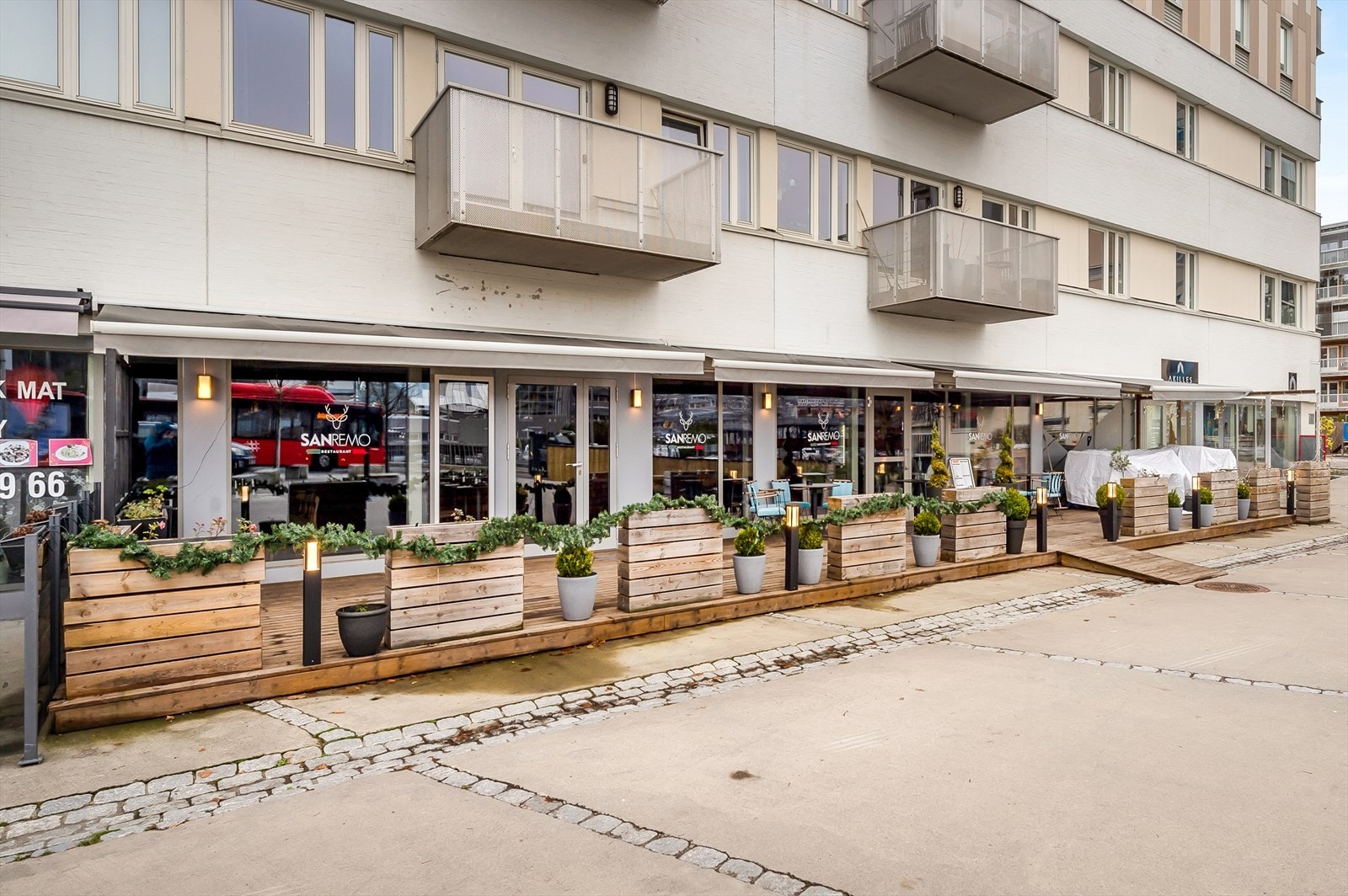 Koselige spisesteder i nærheten for hyggelige måltider. Galleribilde