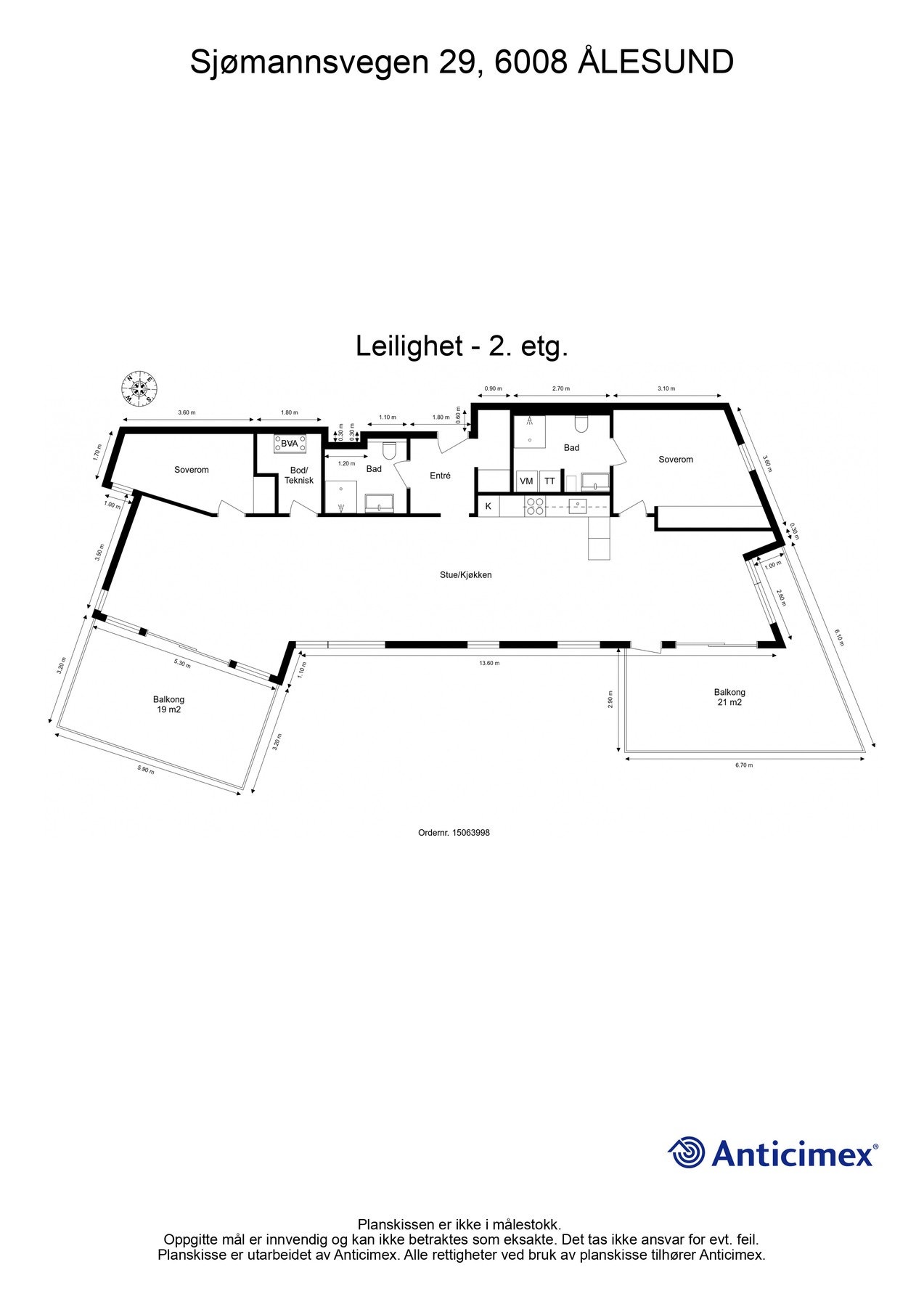 Plantegning. Galleribilde