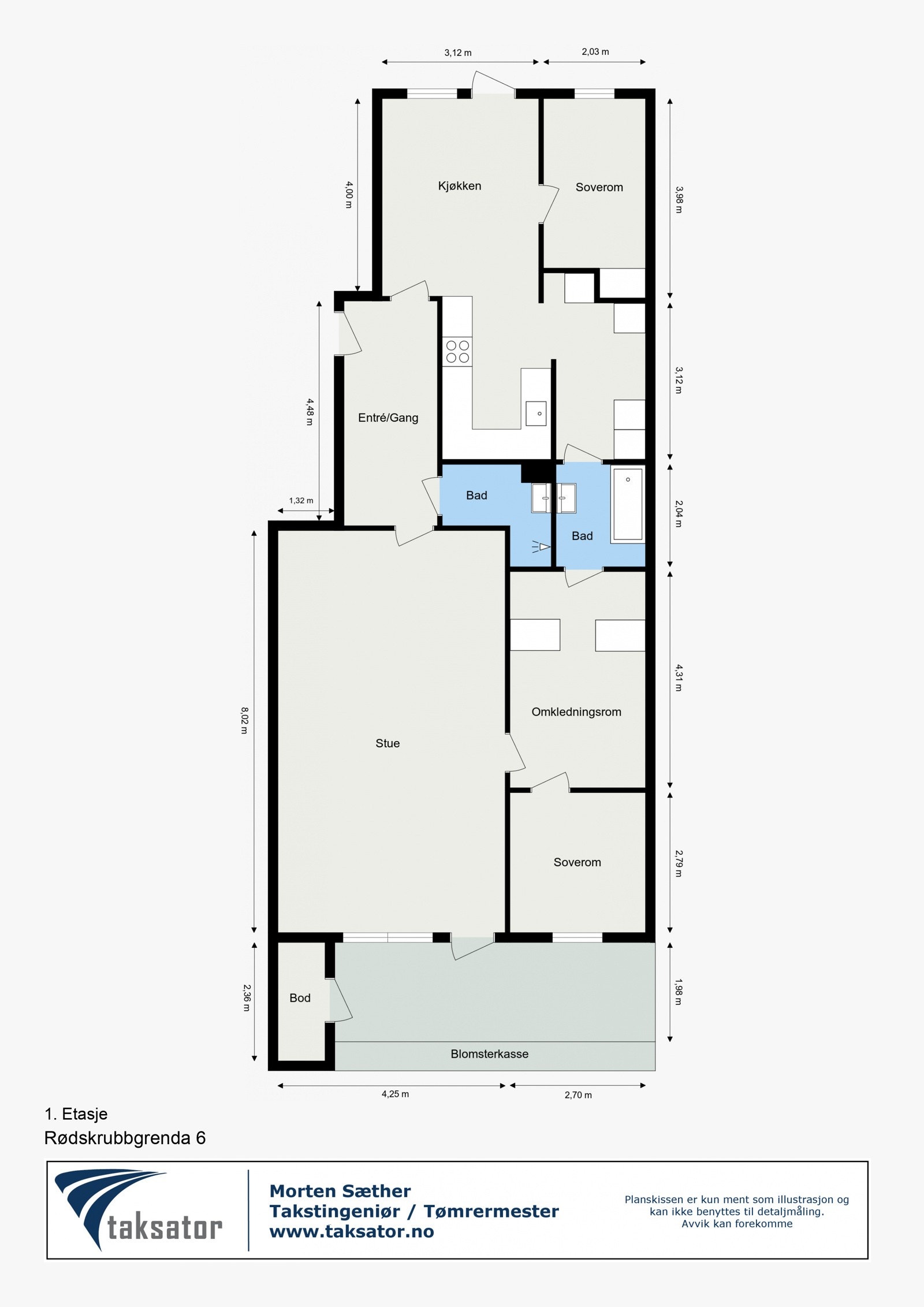 Plantegning. Galleribilde