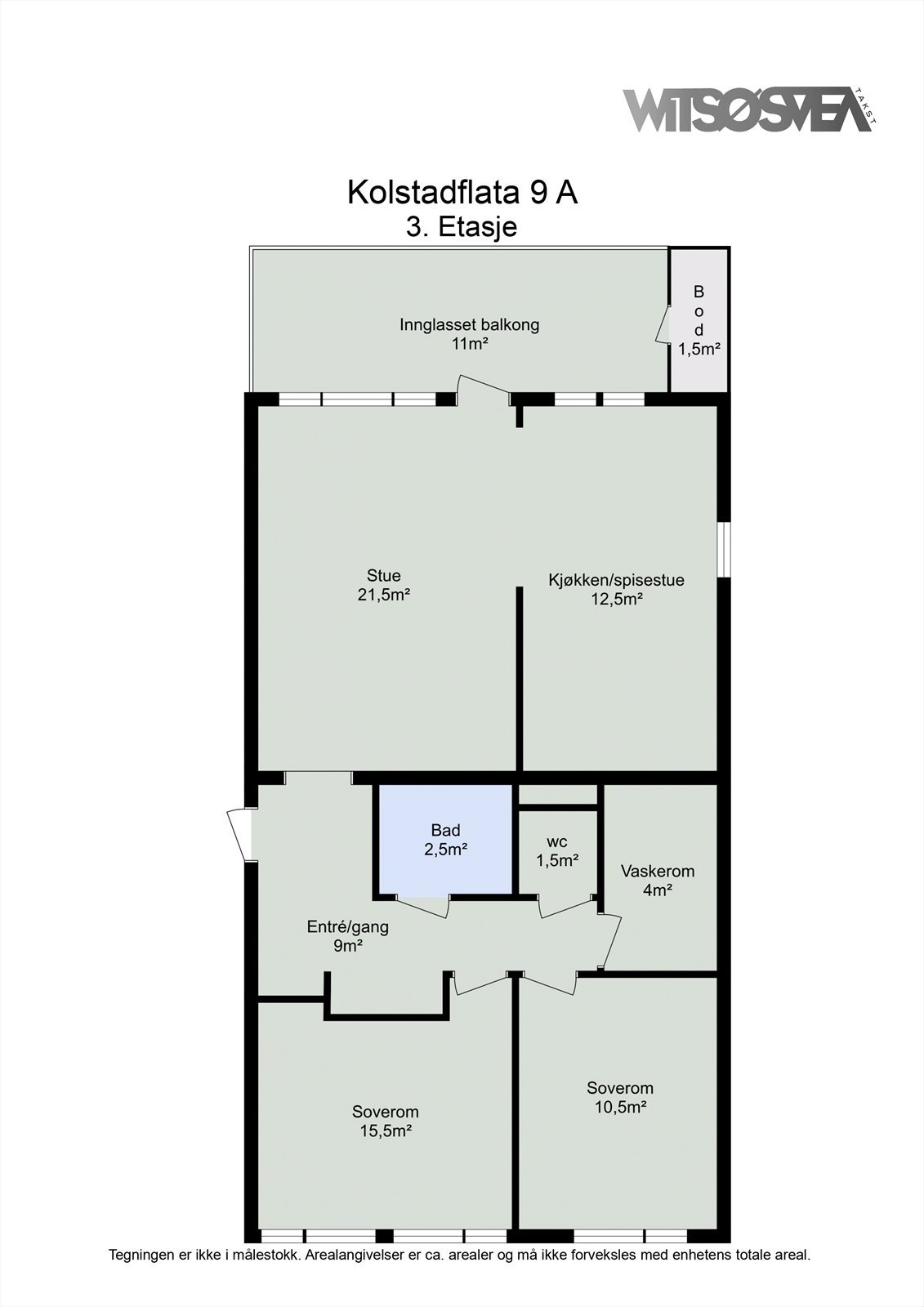 Plantegning. Galleribilde