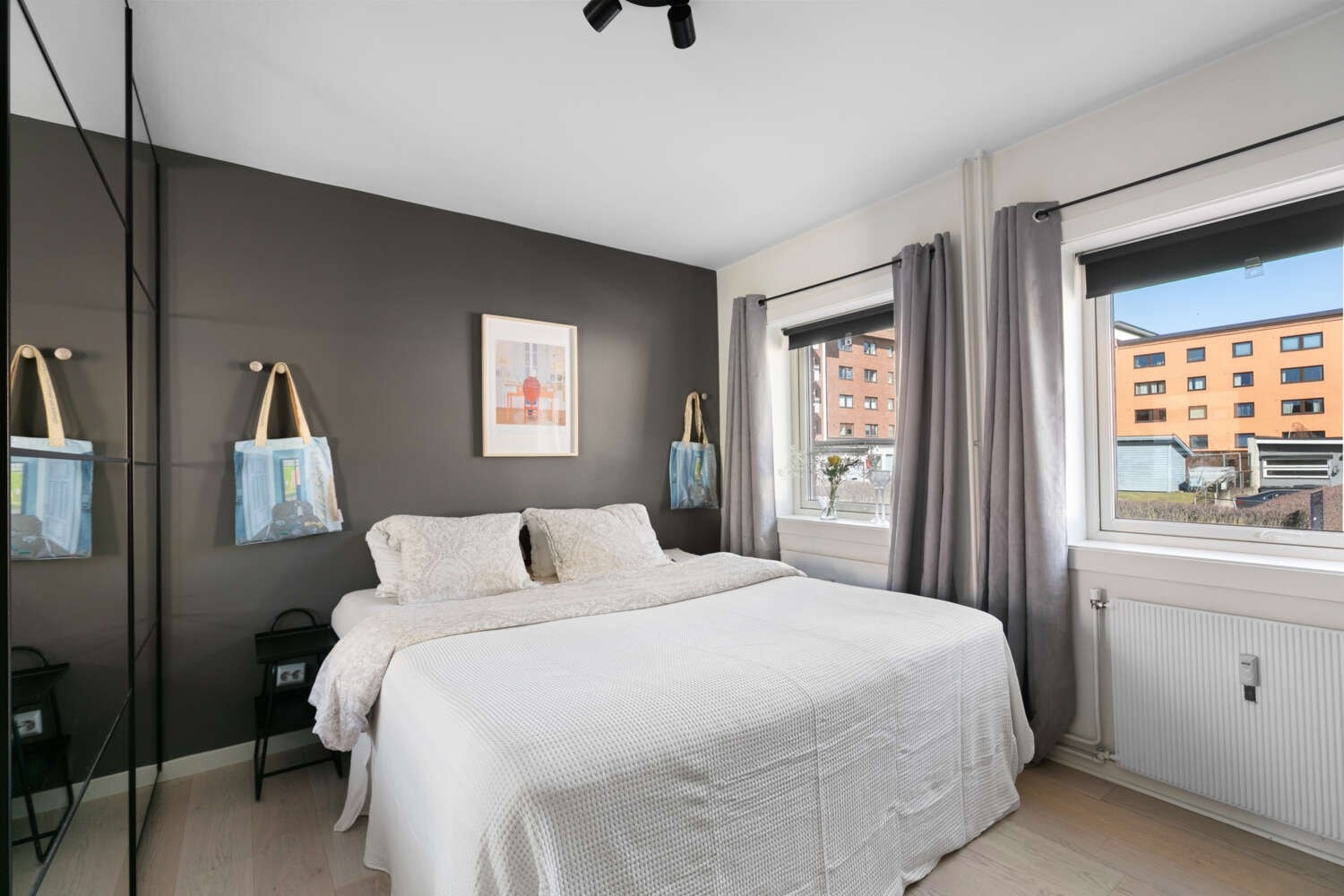 Her får du plass til en stor seng. Galleribilde