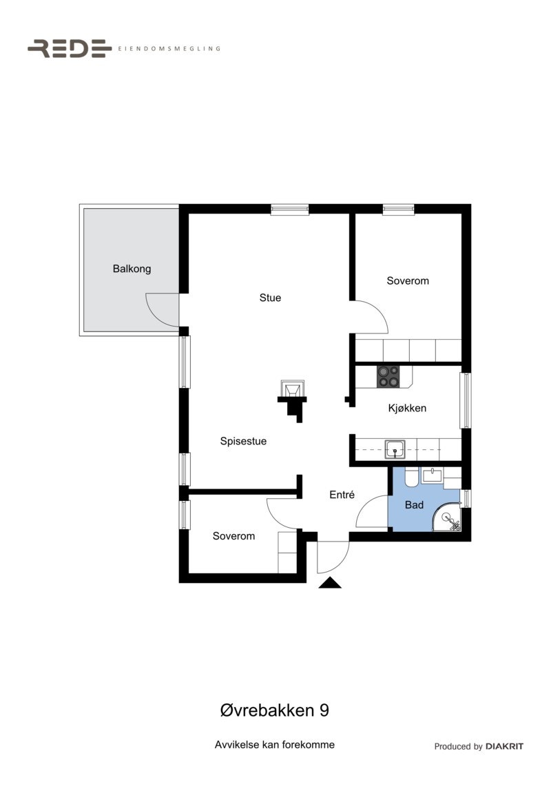Planskisse Galleribilde