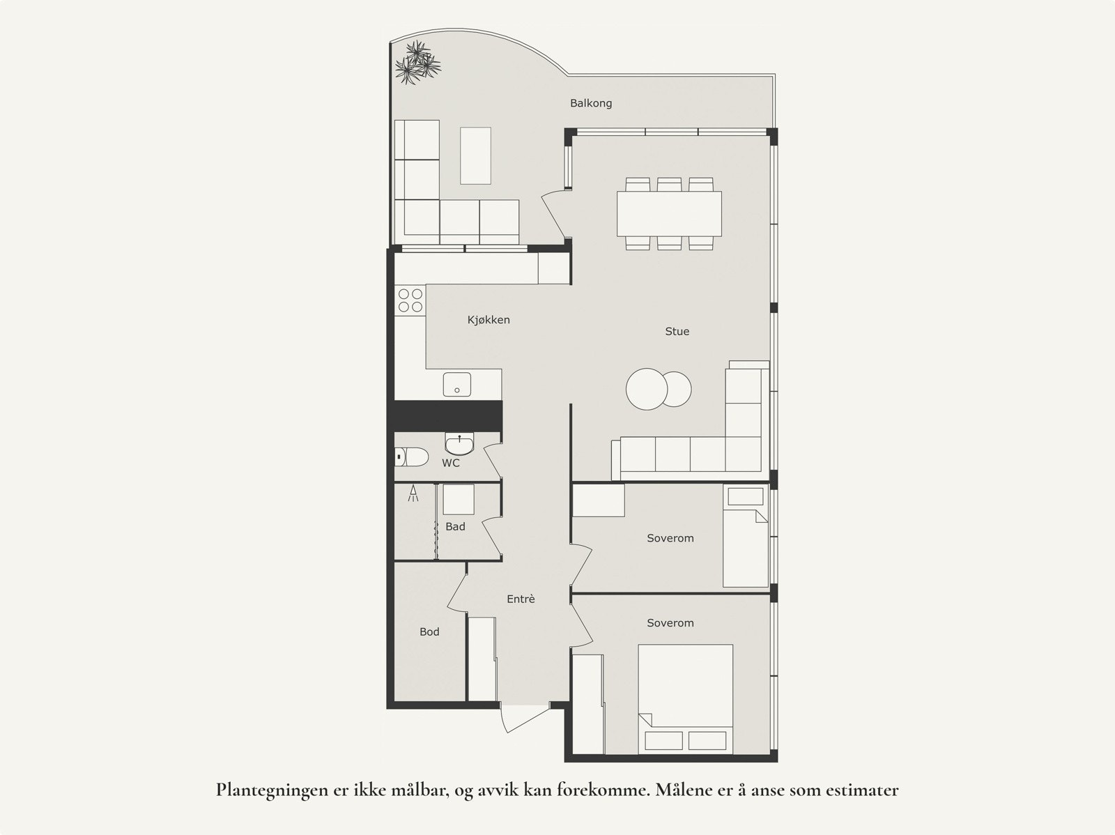 Plantegning. Galleribilde