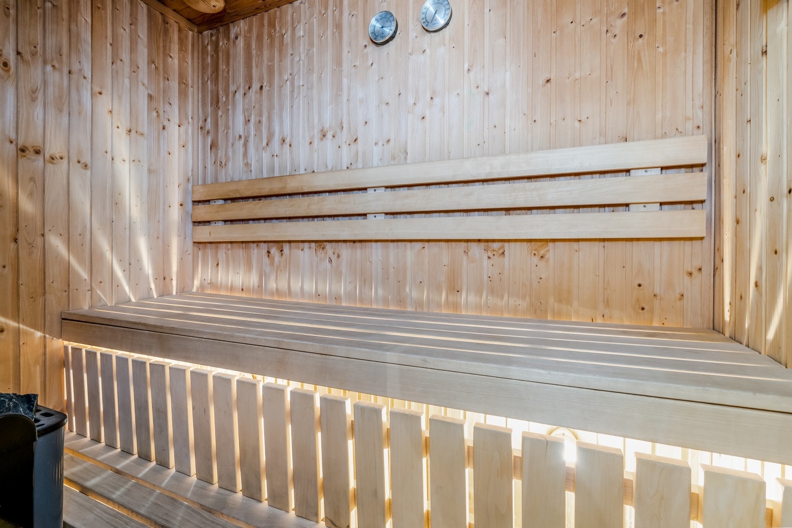 Fra badet er det adkomst til badstue. Galleribilde