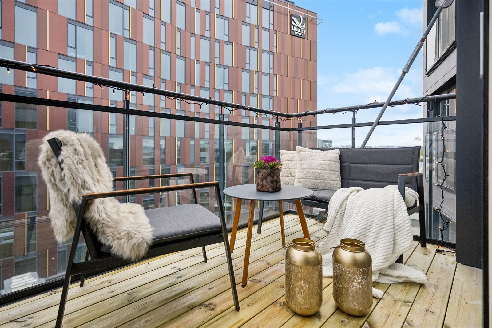 Her er det plass for utemøblement Galleribilde