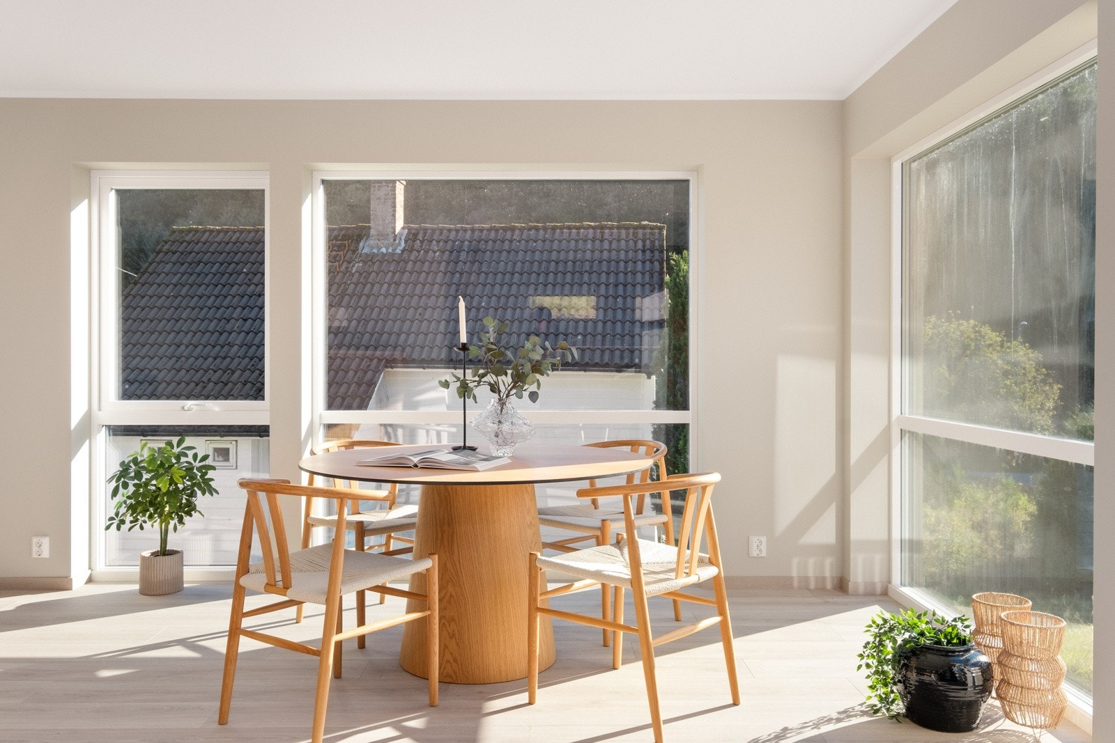 Det er enkelt å fordele inn i ulike soner og flere muligheter for møblering. Galleribilde