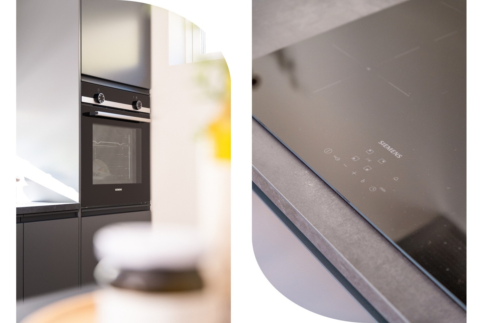 Hvitevarer levert av Siemens. Galleribilde