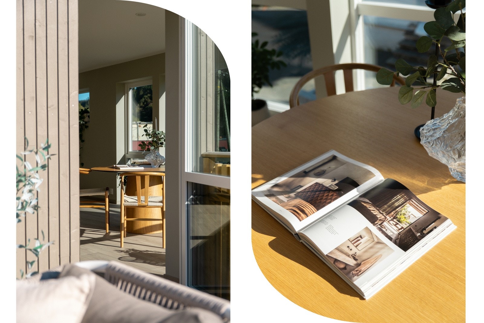 Fra stuen er det utgang til terrassen på 23 kvm. Galleribilde