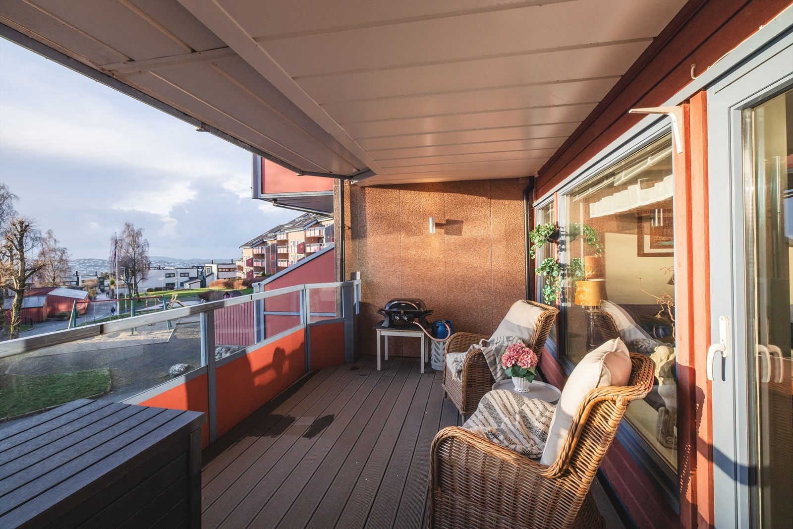 Flott utsikt mot Askøy broen Galleribilde