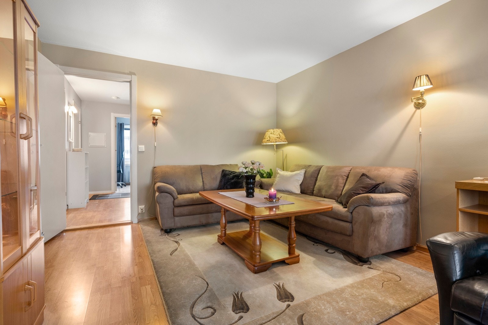 Stue mot gangen. Galleribilde