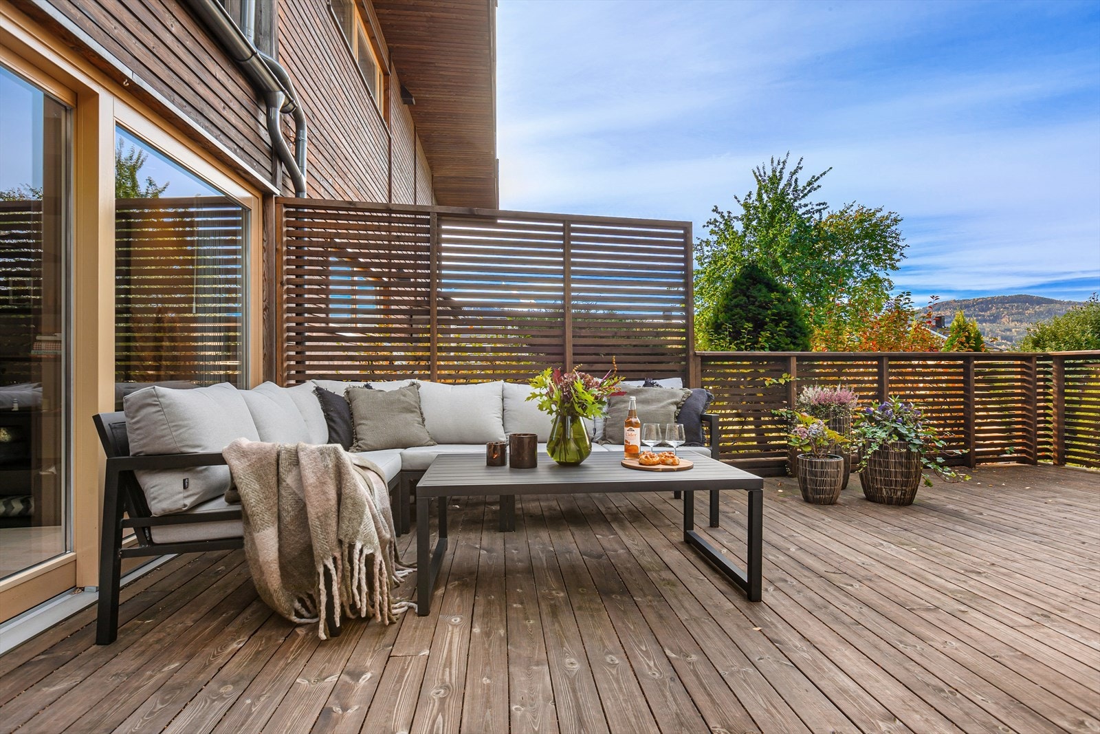 God plass til utemøblement Galleribilde