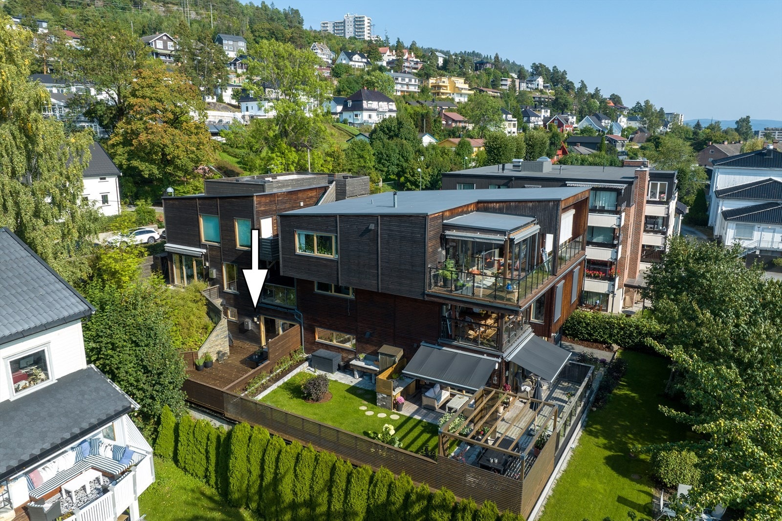 Utvendig fasade Galleribilde