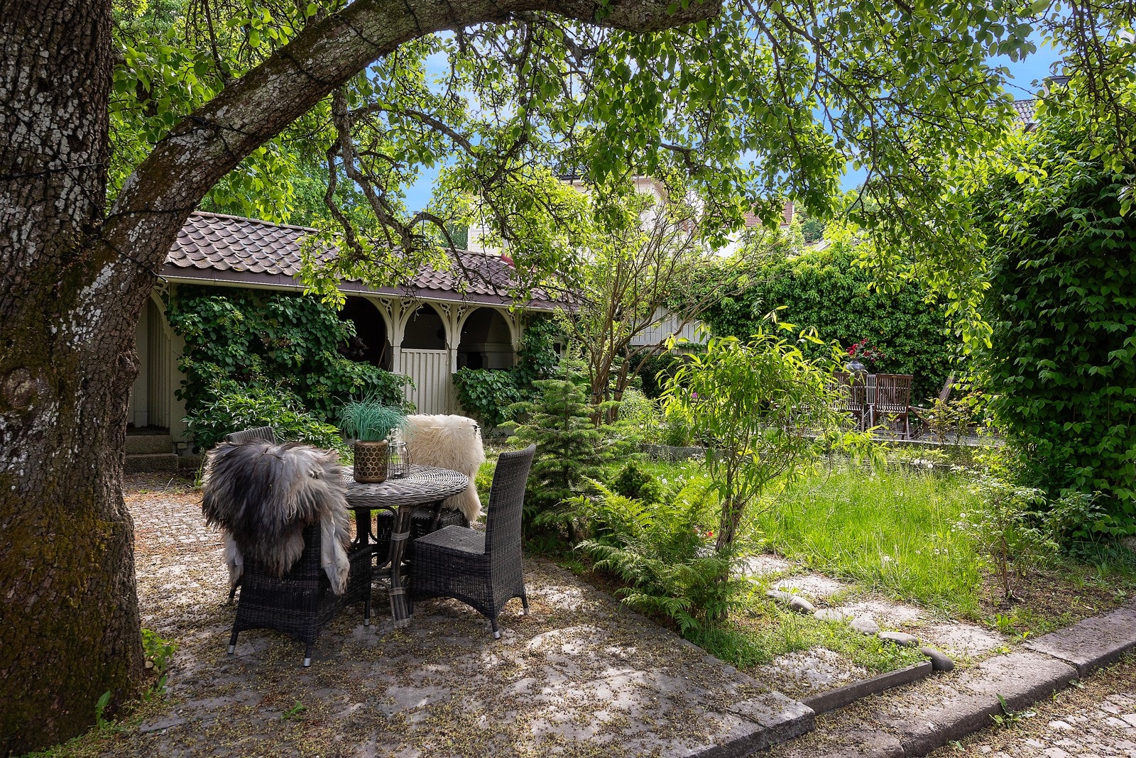 Uteområde må oppleves med alle sine fine soner. Galleribilde