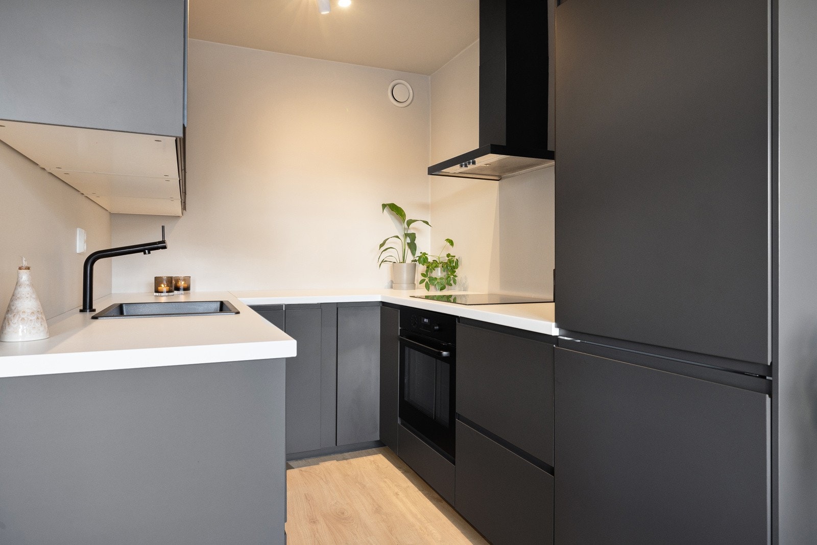 Alle hvitevarer er integrert. Galleribilde