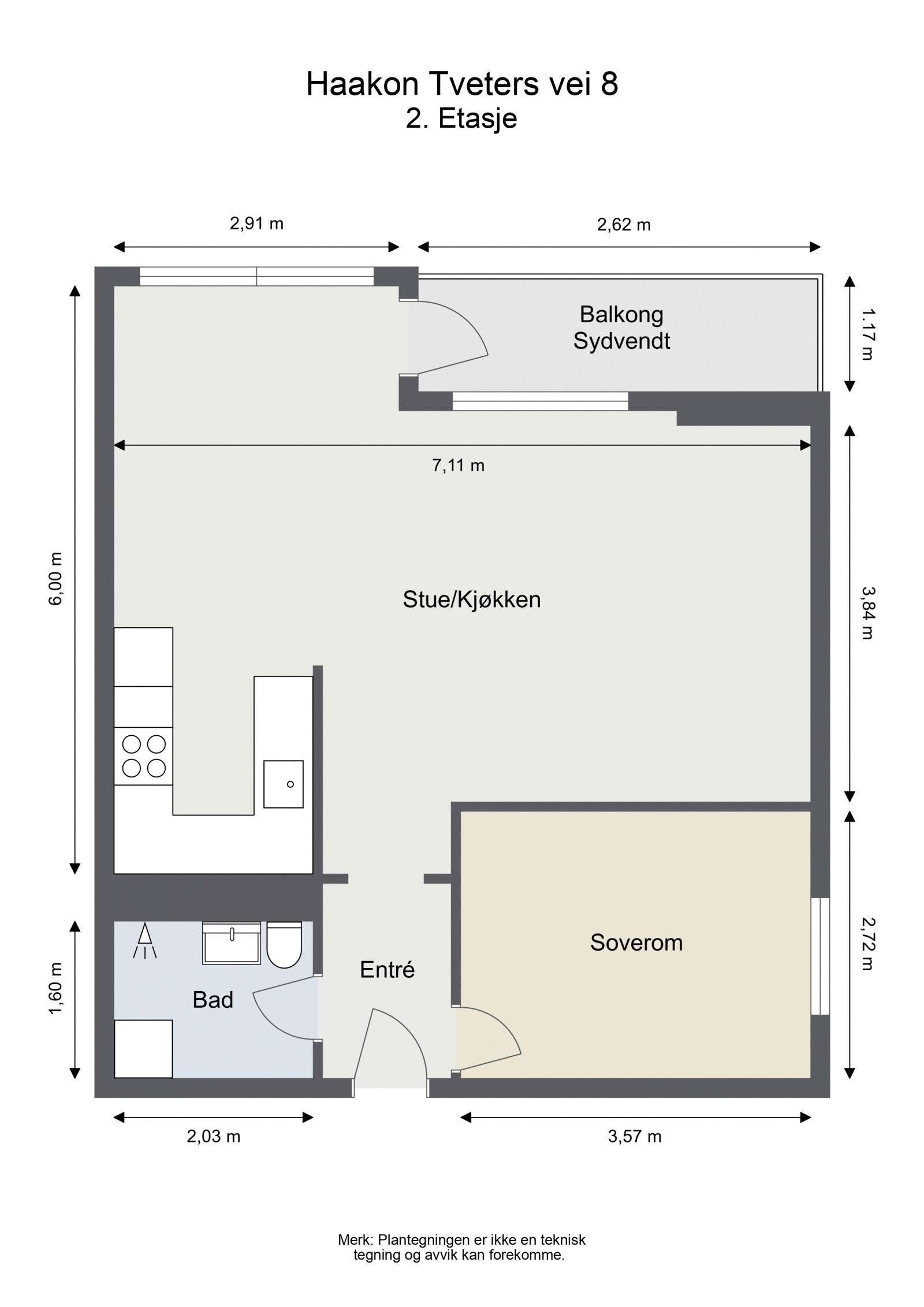 Plantegning. Galleribilde