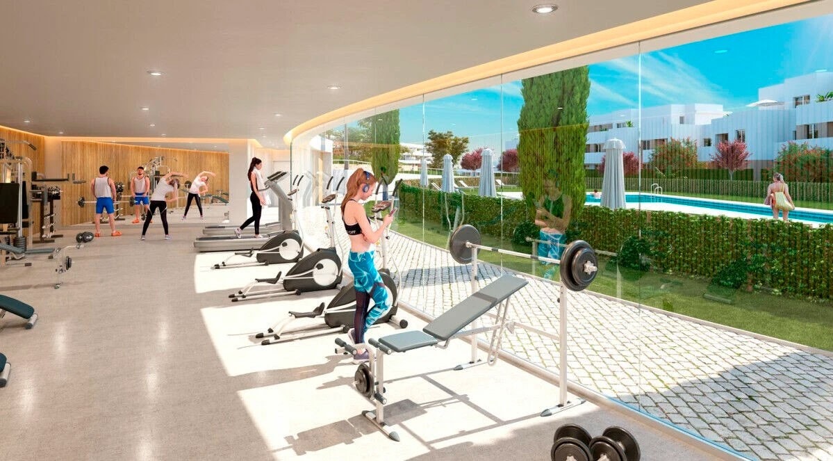 Gym for de som ønsker å trene under oppholdet Galleribilde