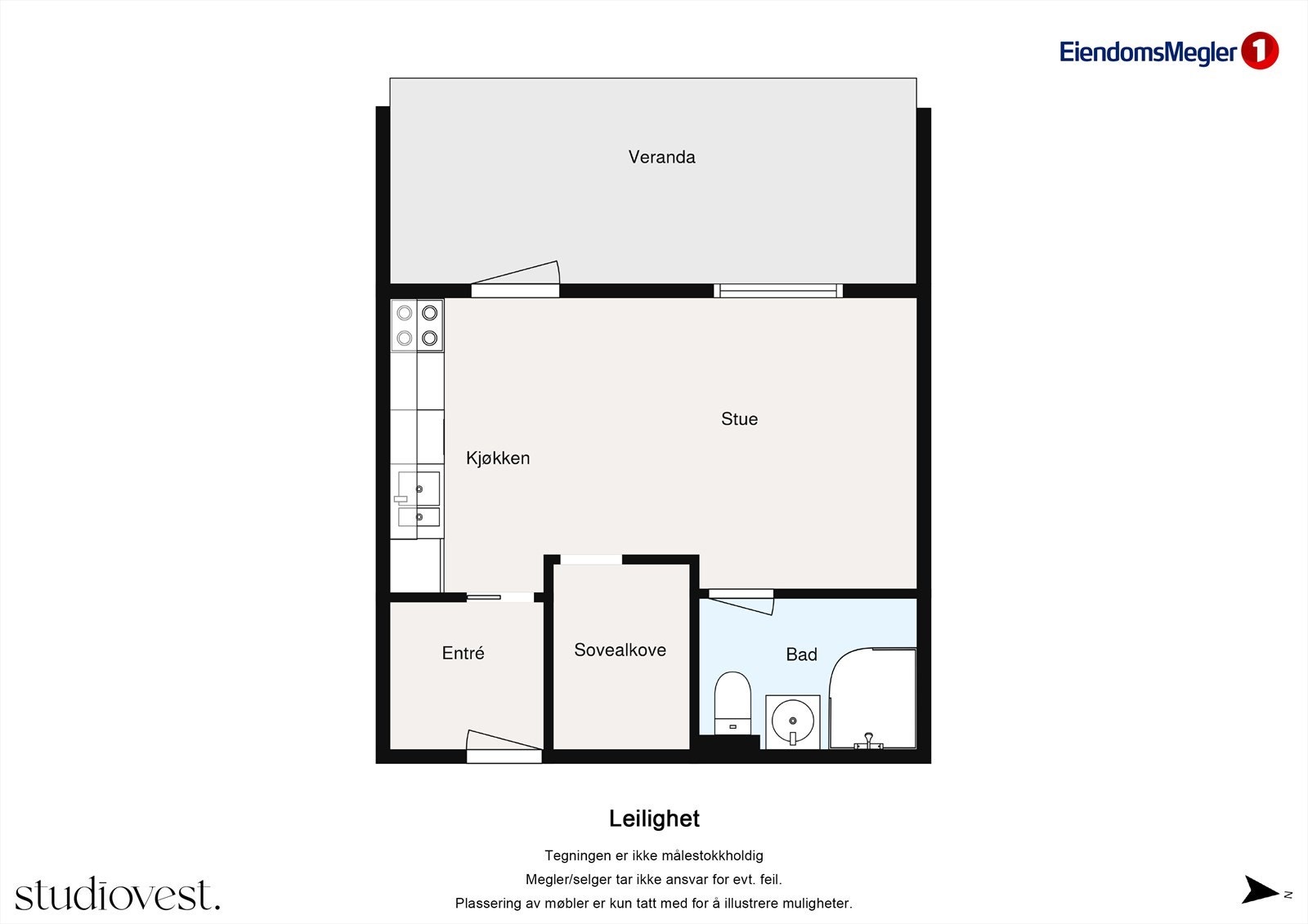 Planskisse 2D Galleribilde