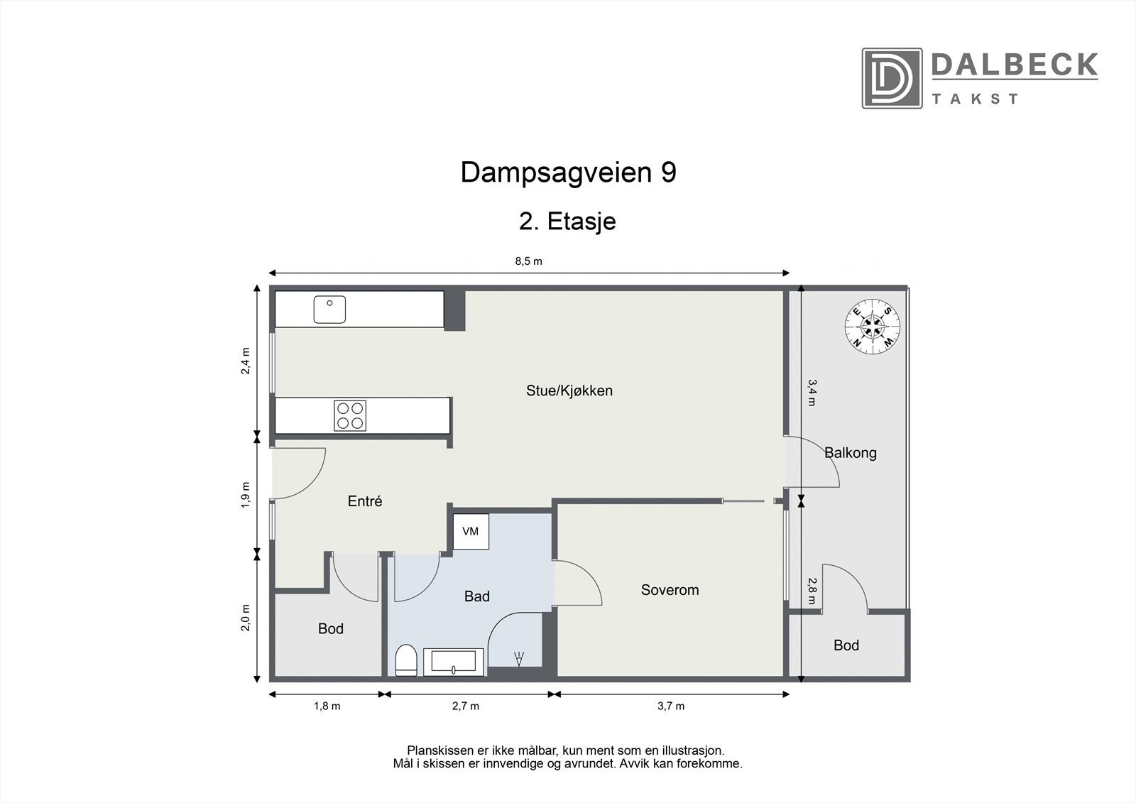 Plantegning. Galleribilde