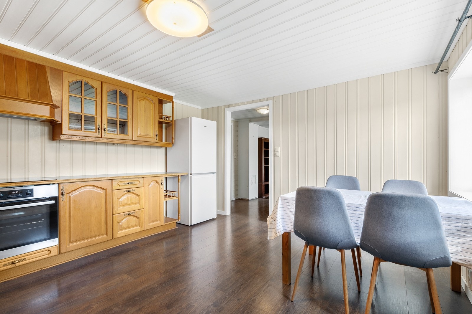 Her kan man nyte gode måltider med familien. Galleribilde