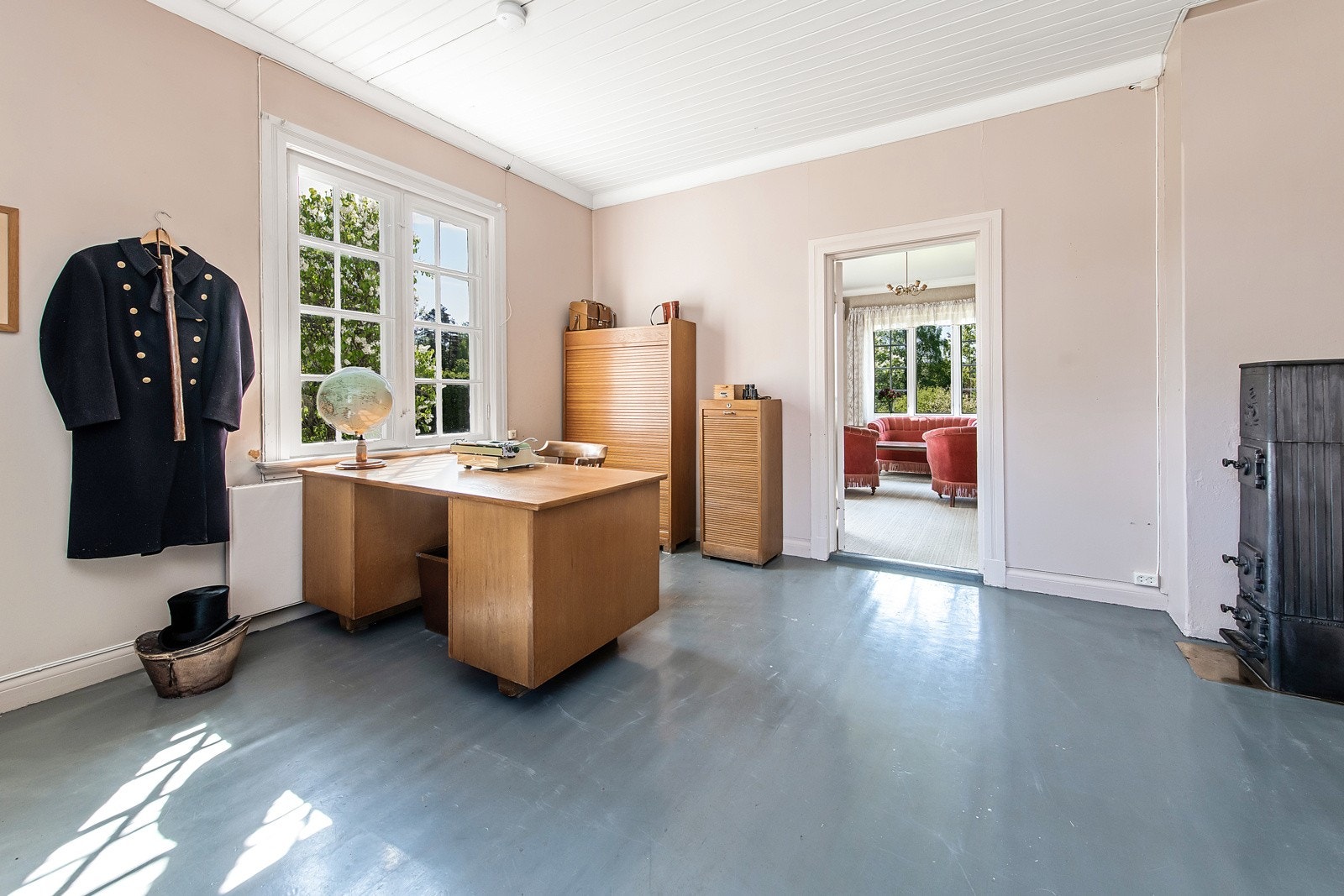 I første etasje er det 1. kontorrom. Galleribilde