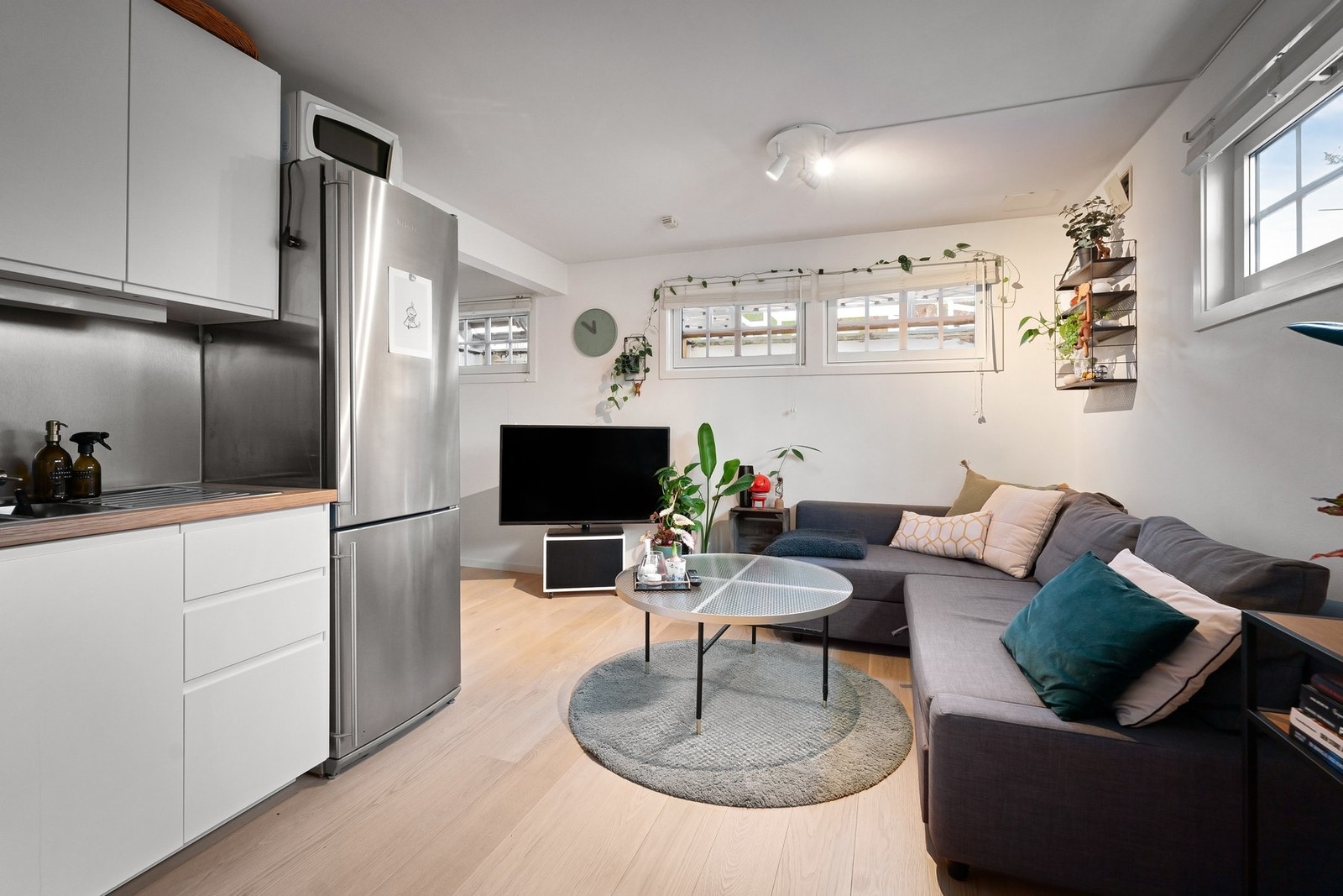 Separat del. Det gjøres oppmerksom på at denne delen ikke er godkjent for varig opphold. Galleribilde