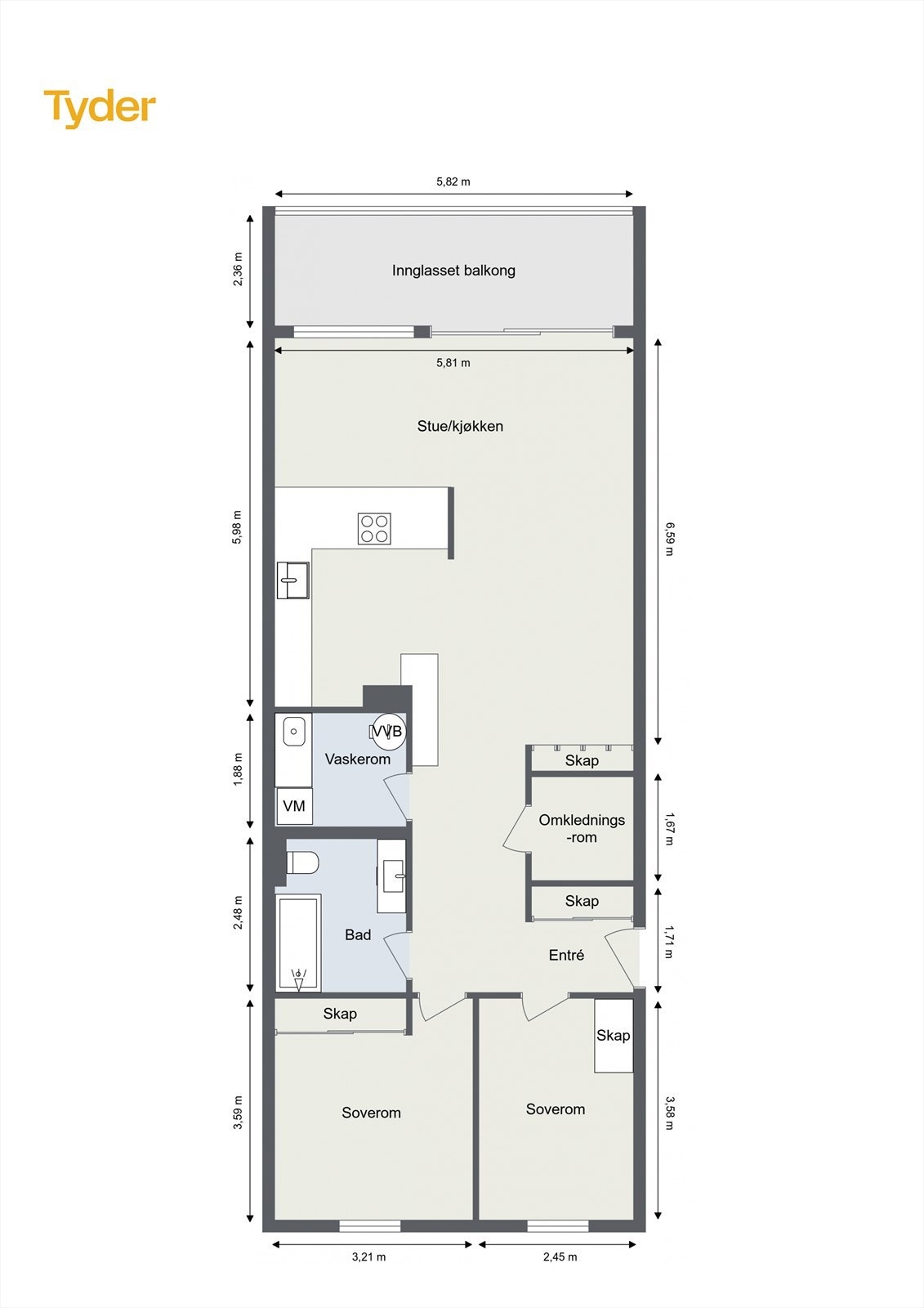 Plantegning. Galleribilde