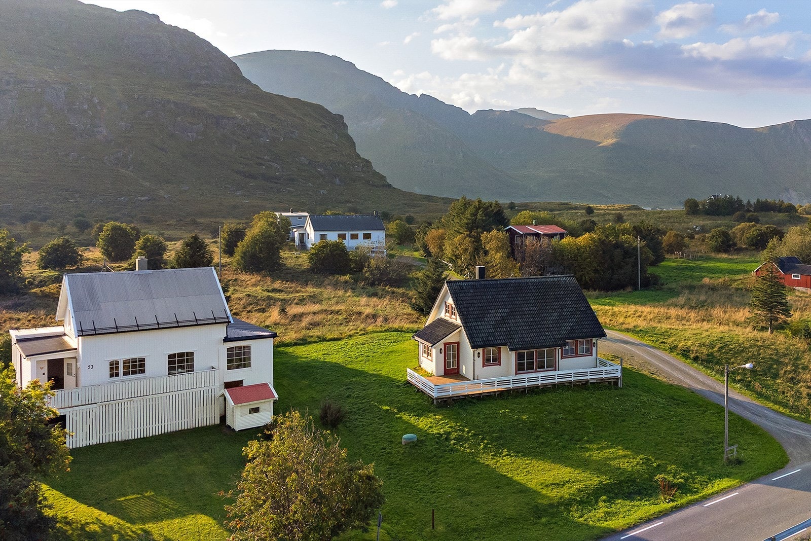 Dronefoto Galleribilde