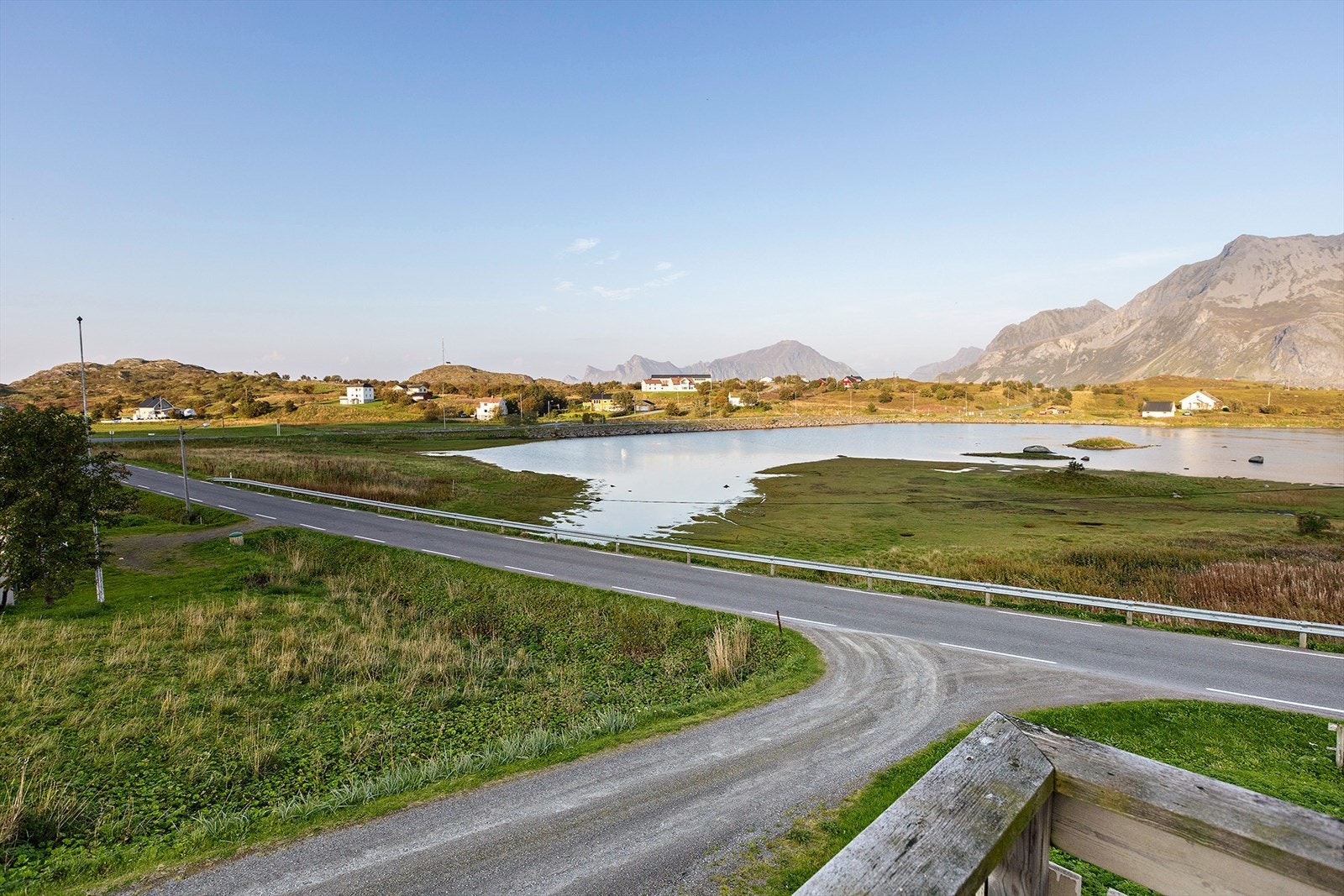 Utsikt fra luftebalkongen Galleribilde