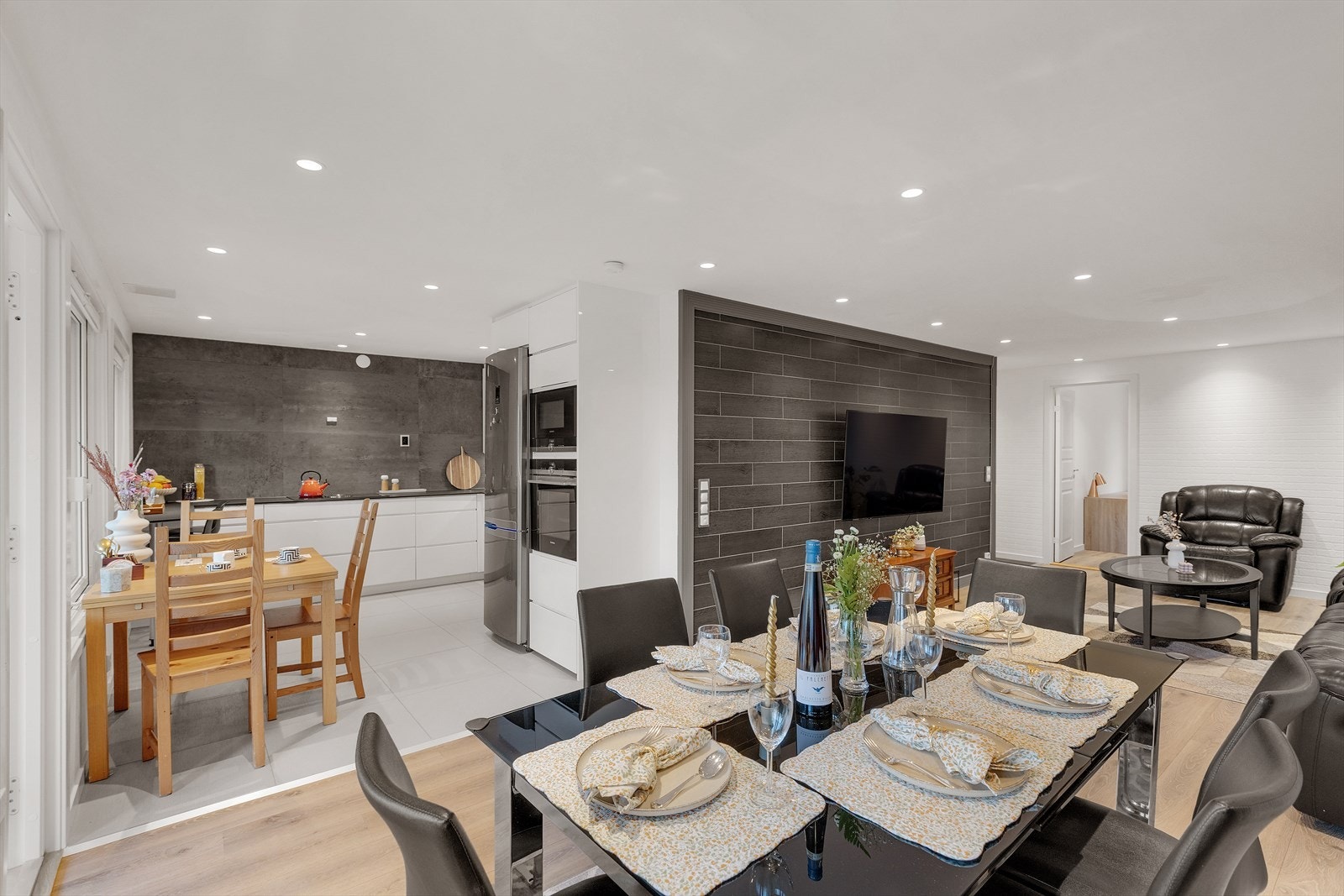 Åpen kjøkken/stue løsning Galleribilde