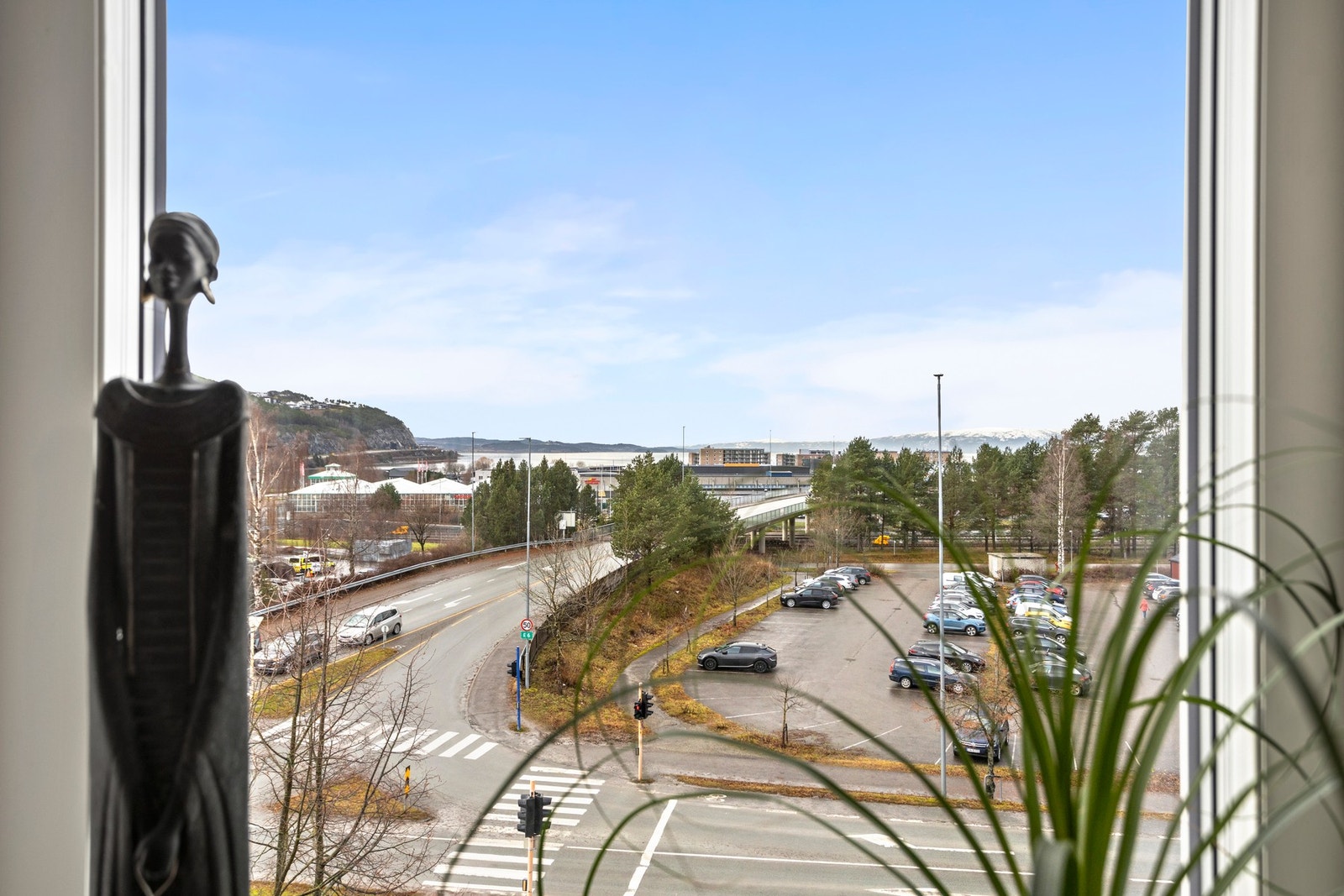 Utsikt fra stuen Galleribilde