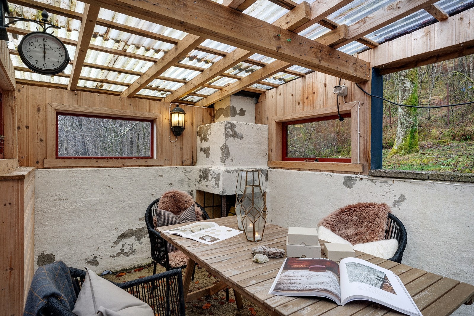 Hyggelig uteområde Galleribilde