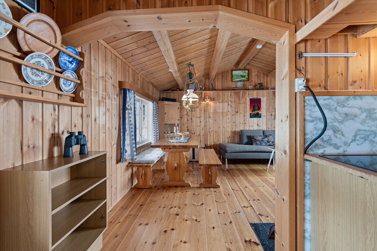 Vinder innganf til stuen Galleribilde