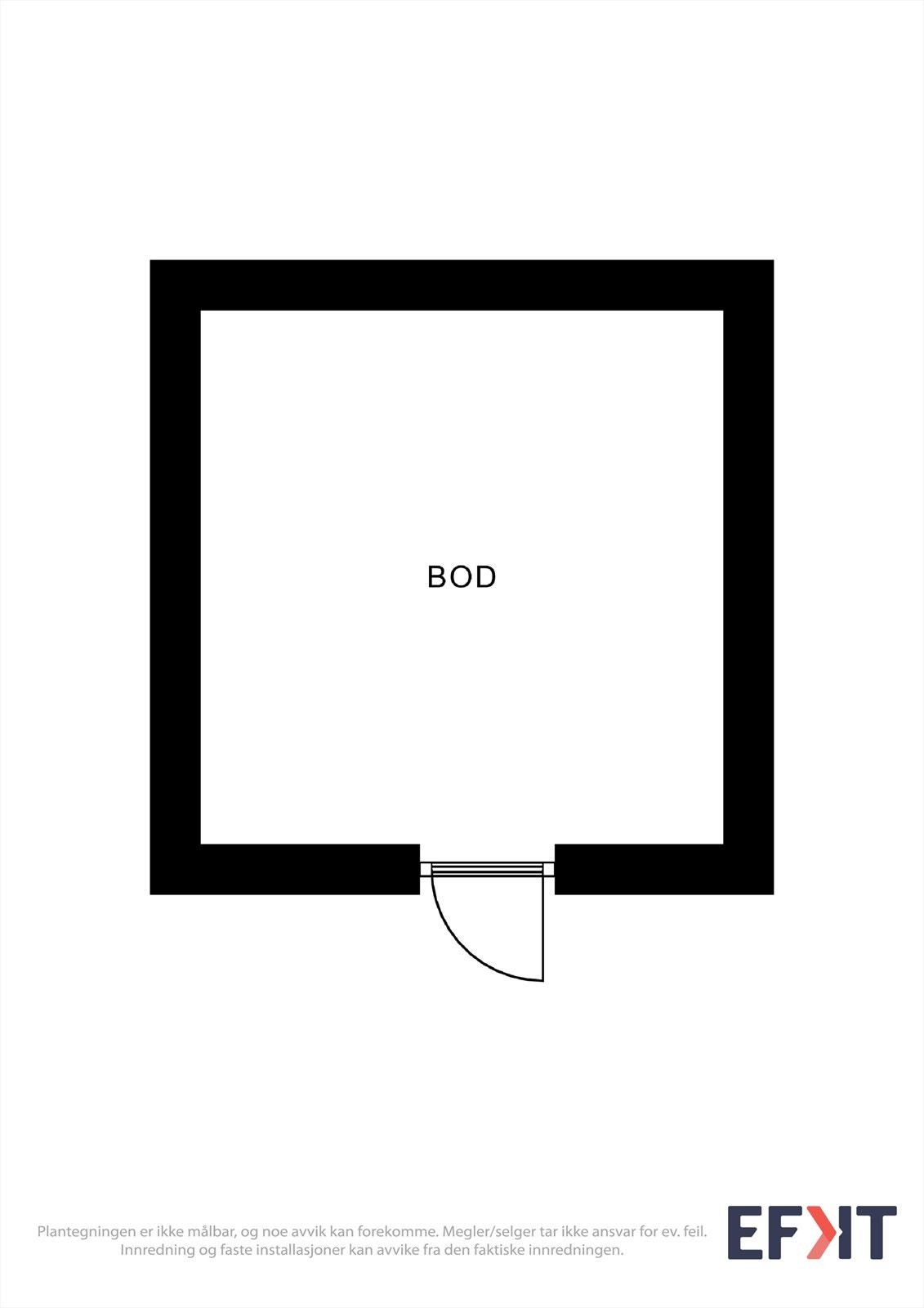 Uteboden gir deg lagringsplass. Galleribilde