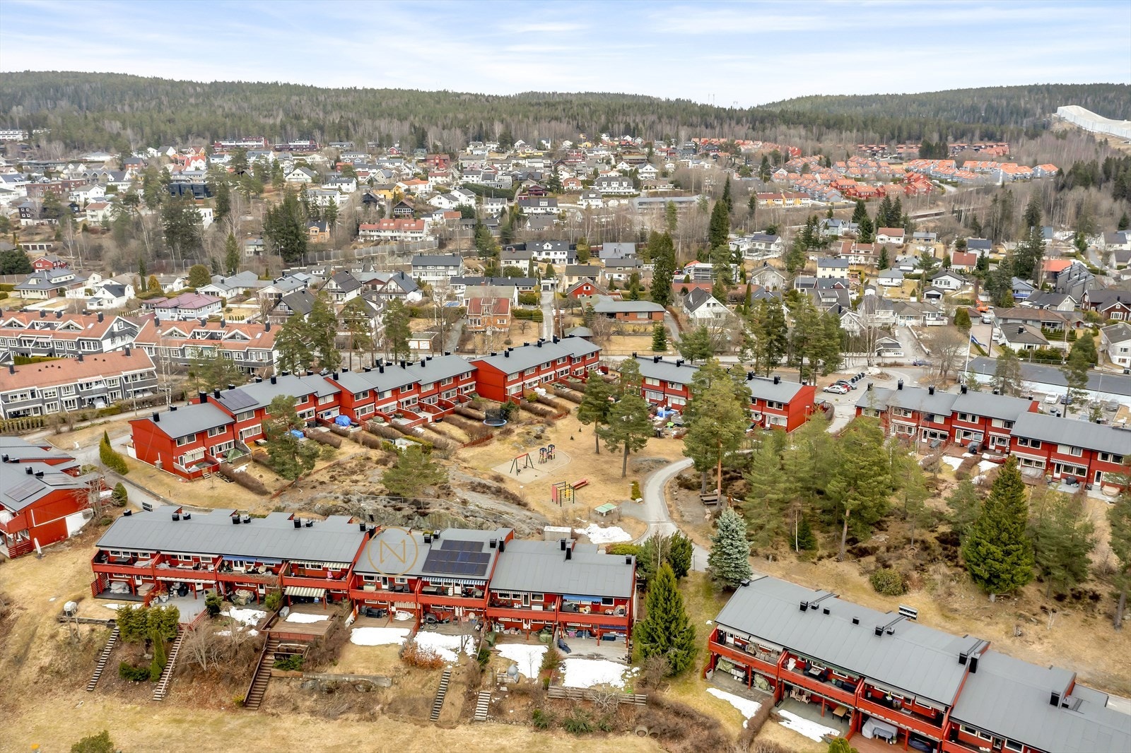 Borettslaget består av 80 andelsleiligheter. Galleribilde