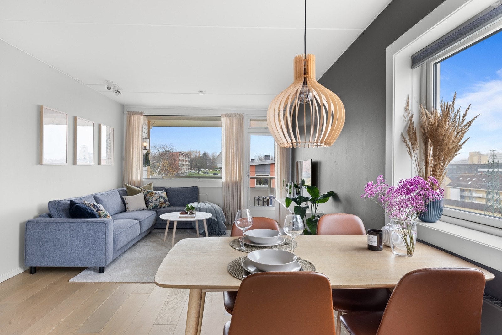 Stilren og delikat bolig Galleribilde
